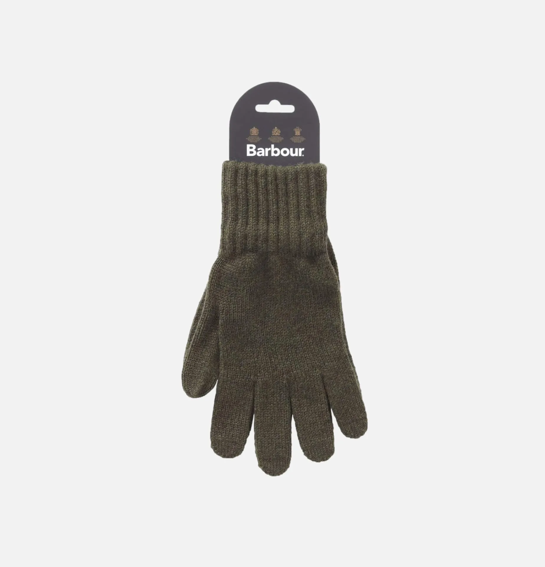 BARBOUR Lambswool Gloves olive