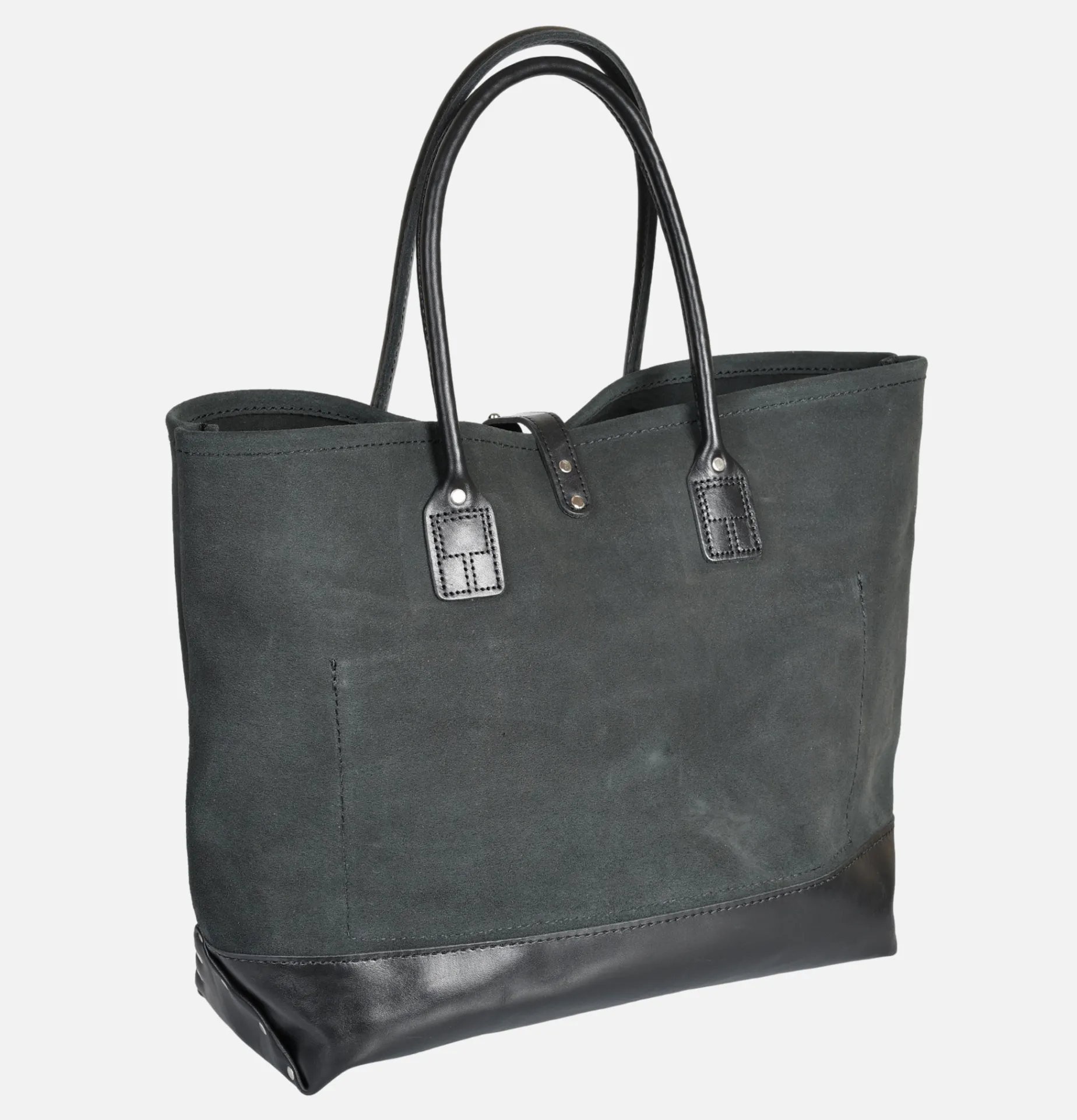 HERITAGE LEATHER COMPANY Latigo Leather Tote Bag