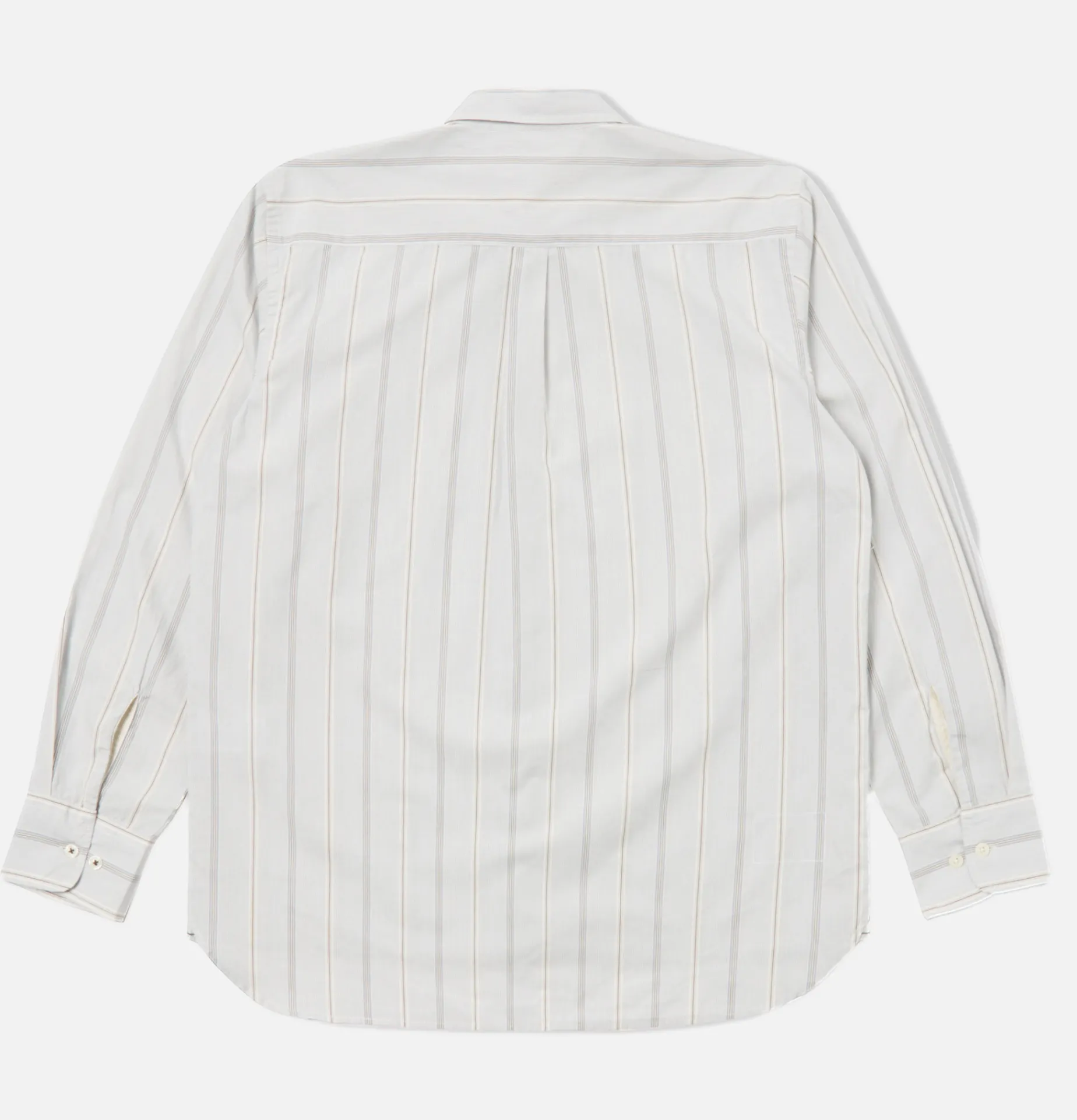 UNIVERSAL WORKS Lazy Day Shirt Sidney Stripe E