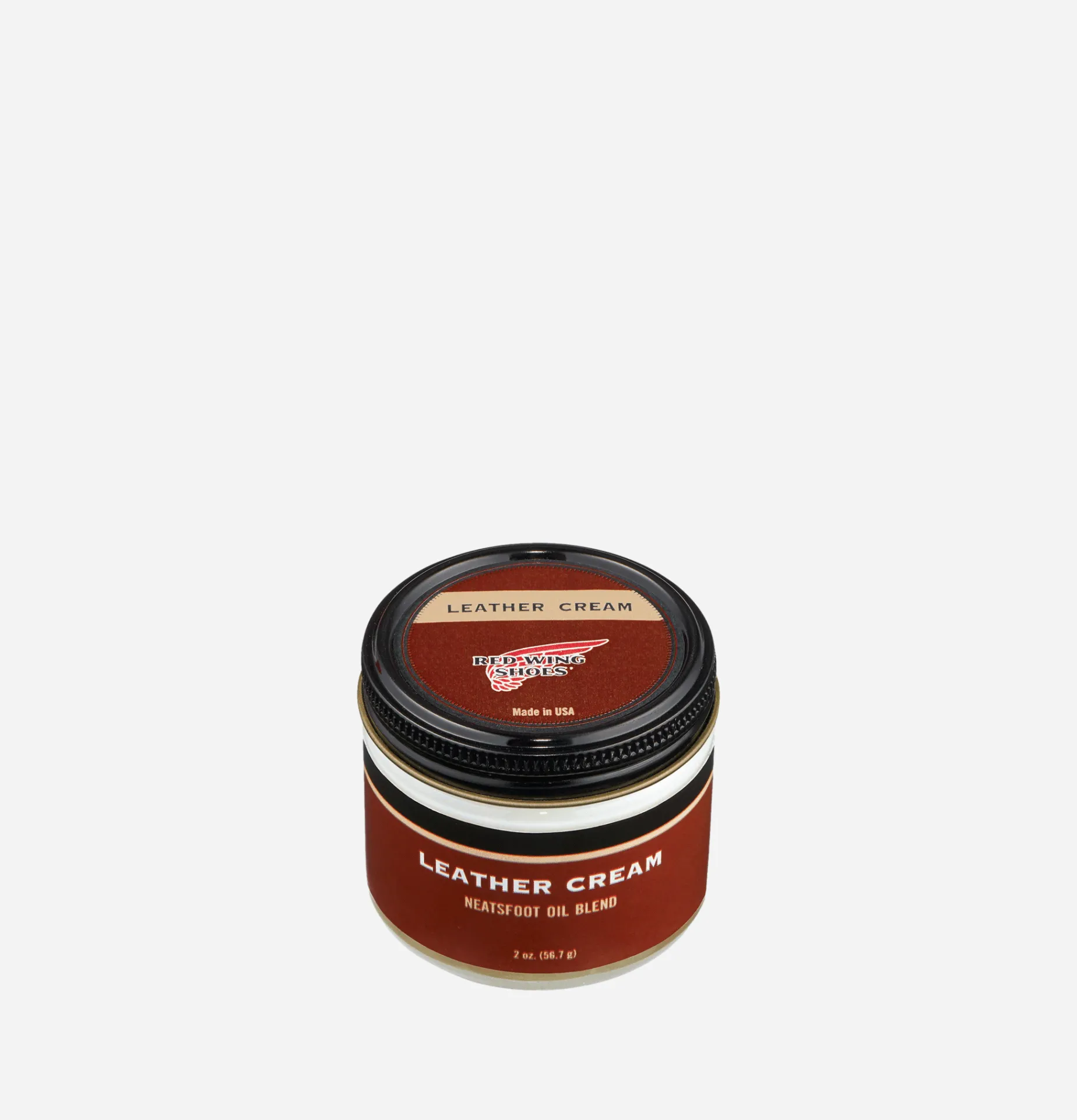 RED WING SHOES Leather Cream Natural