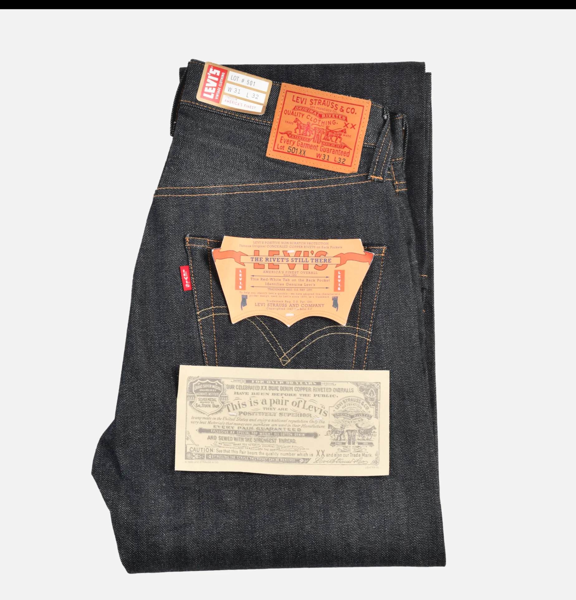 LEVI'S® VINTAGE CLOTHING Levi's 501 1947 Rigid Out