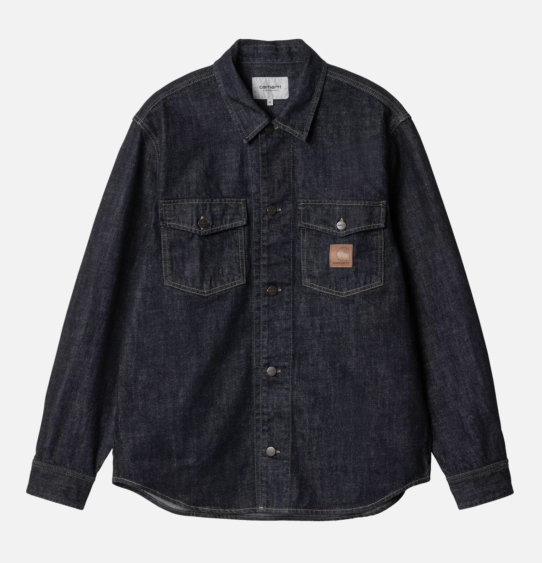 CARHARTT WIP Lincoln Shirt Blue Rinsed