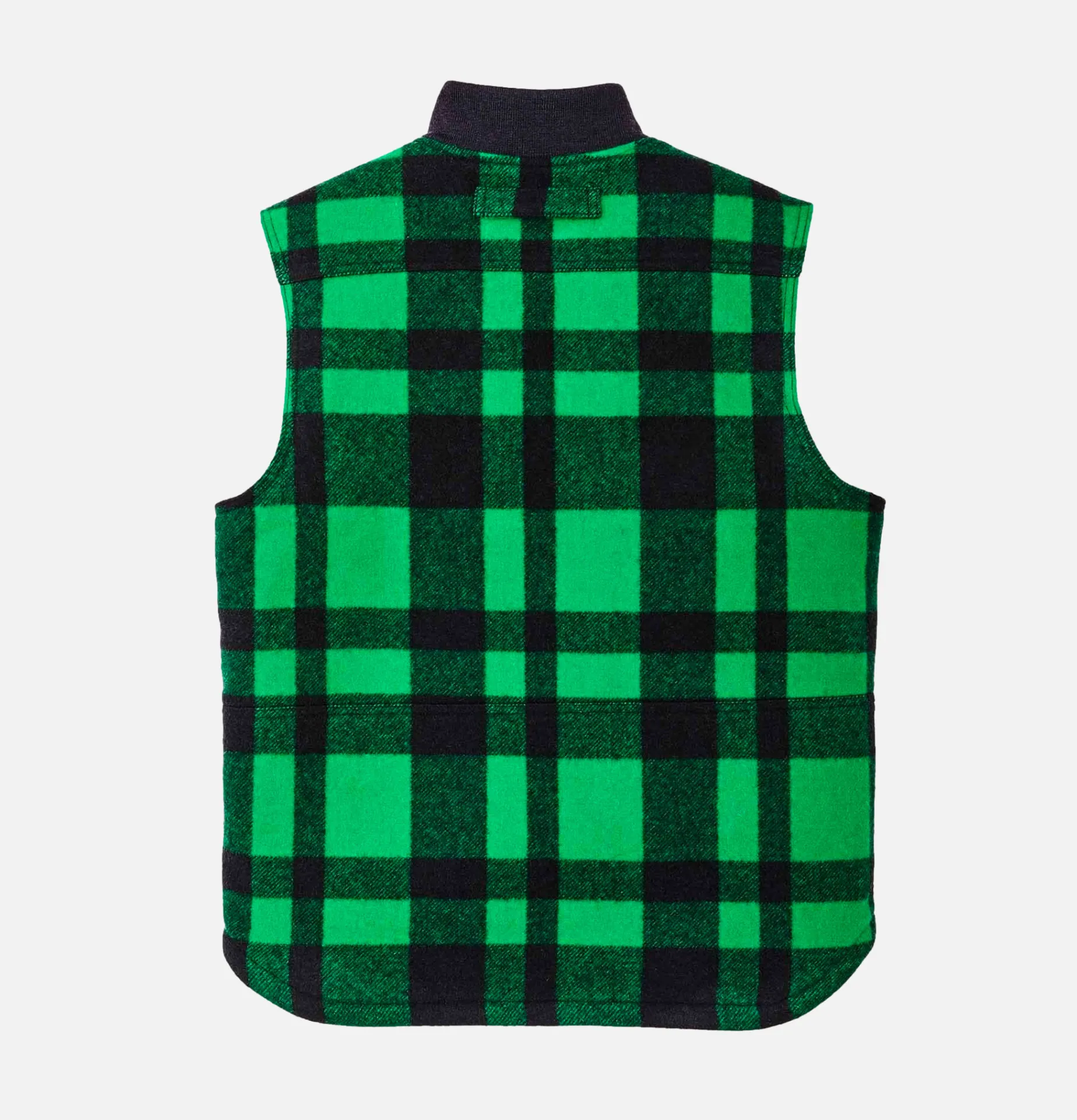 FILSON Lined Mackinaw Wool Vest Green