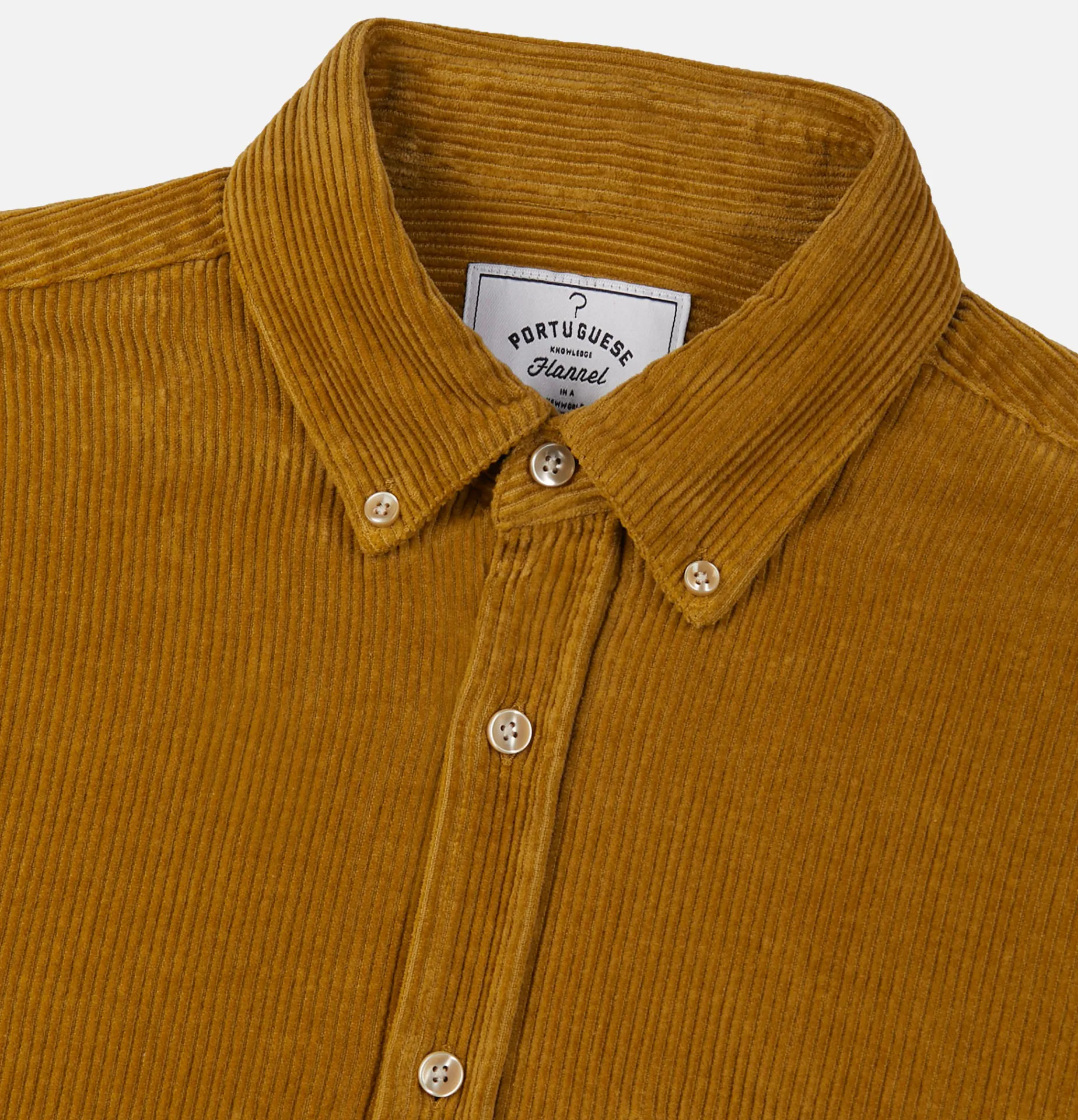 PORTUGUESE FLANNEL Lobo Cord Shirt Prairie