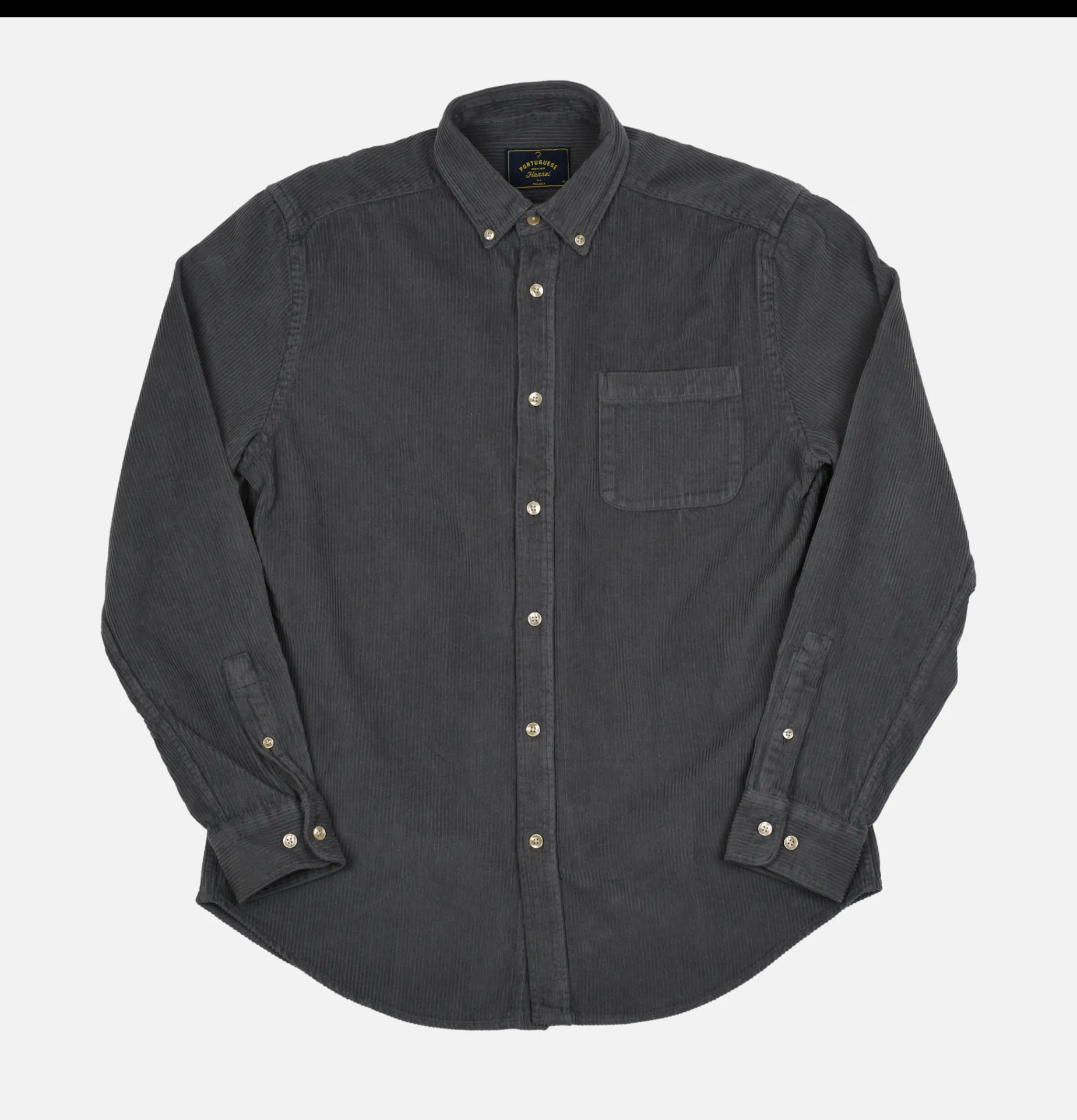 PORTUGUESE FLANNEL Lobo Shirt Anthracite