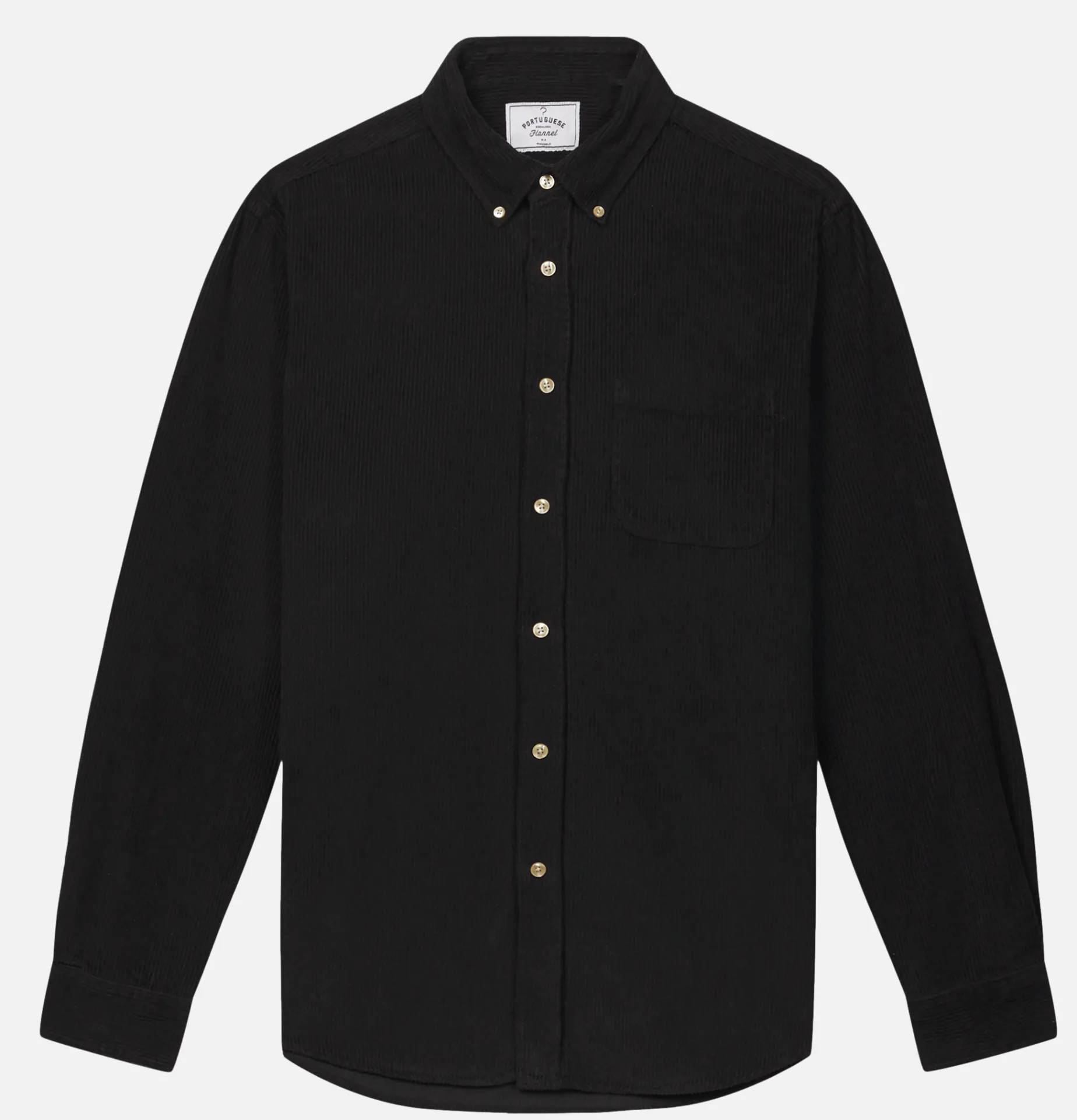 PORTUGUESE FLANNEL Lobo Shirt Black