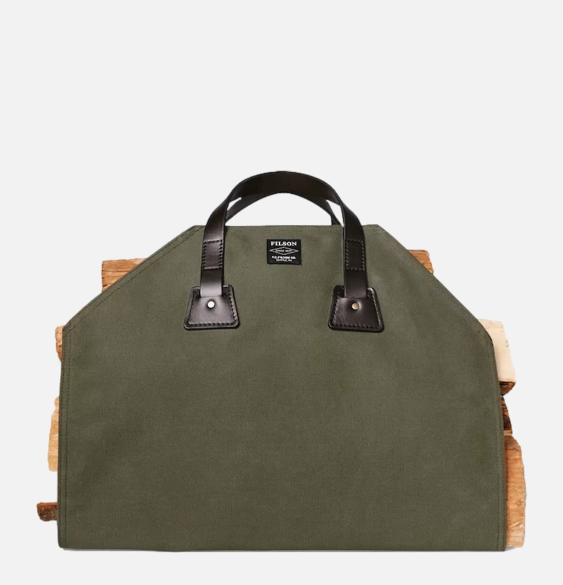 FILSON Log Carrier Rugged Twill Otter Green