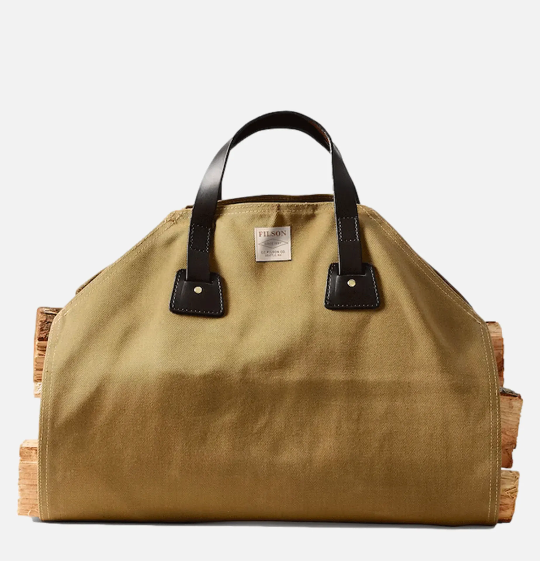 FILSON Log Carrier Rugged Twill Tan