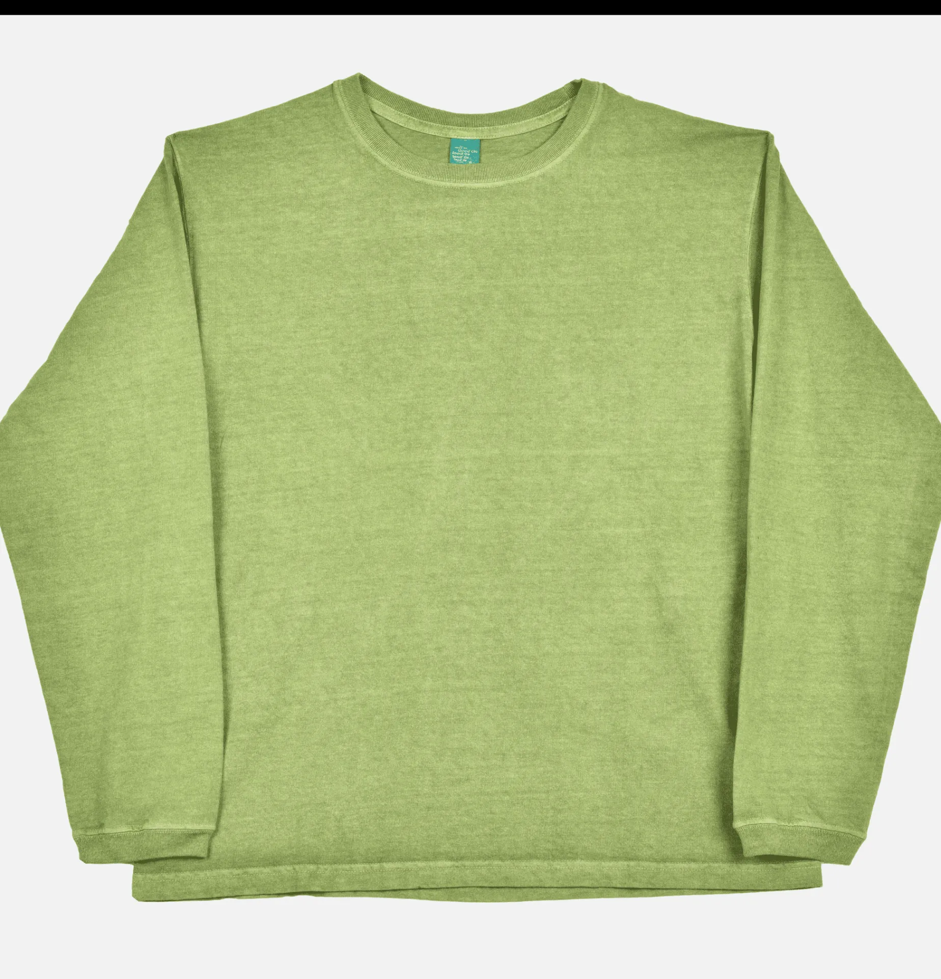 GOOD ON Long Sleeve Crew Tee Matcha