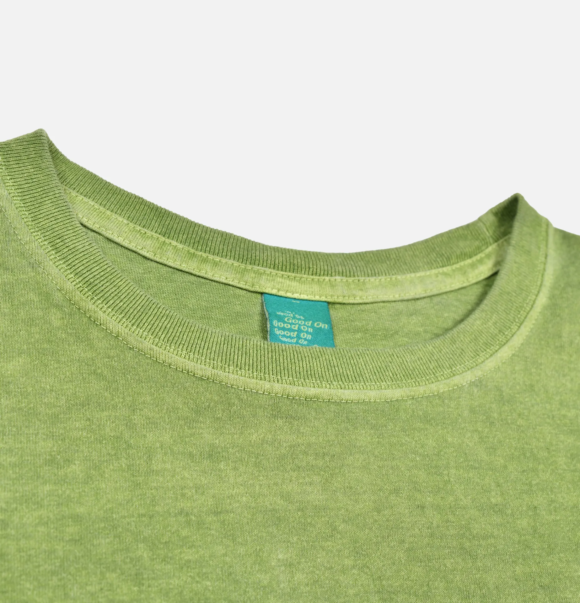 GOOD ON Long Sleeve Crew Tee Matcha