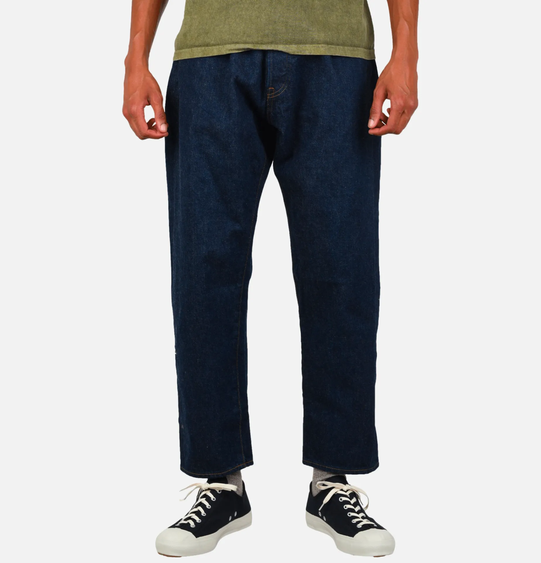 ORDINARY FITS Loose Ankle Denim Indigo