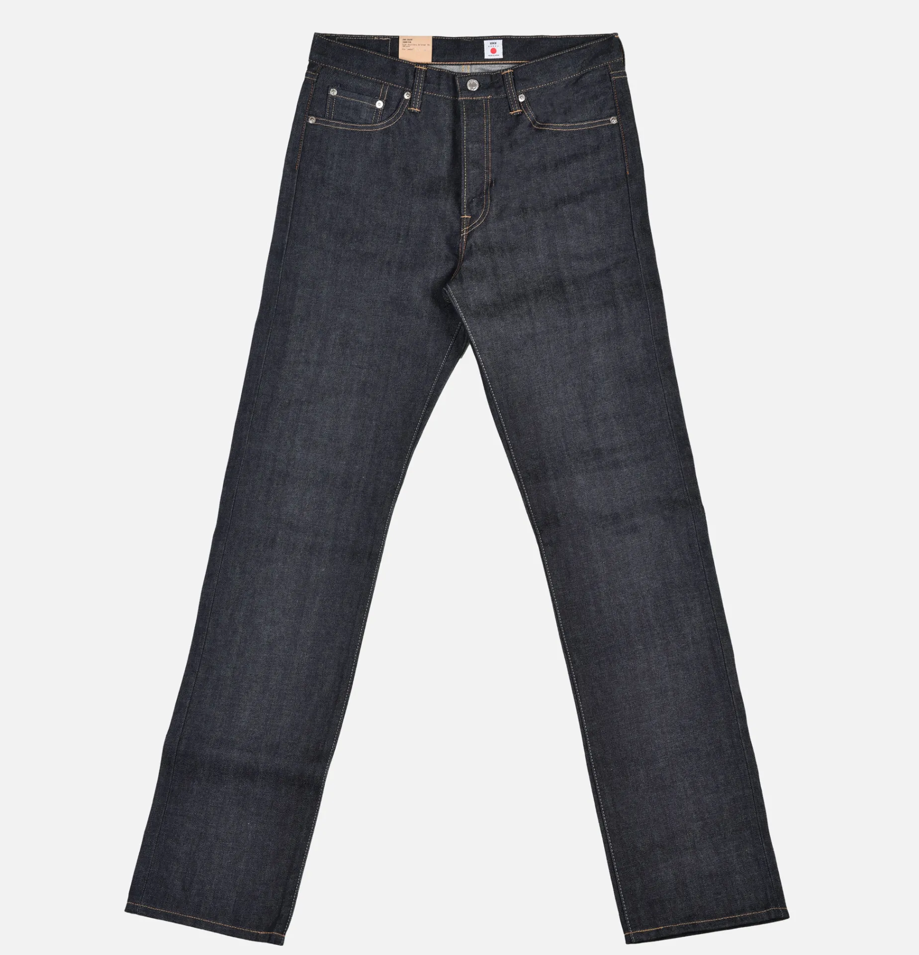 EDWIN Loose Straight Jeans Kurabo Blue