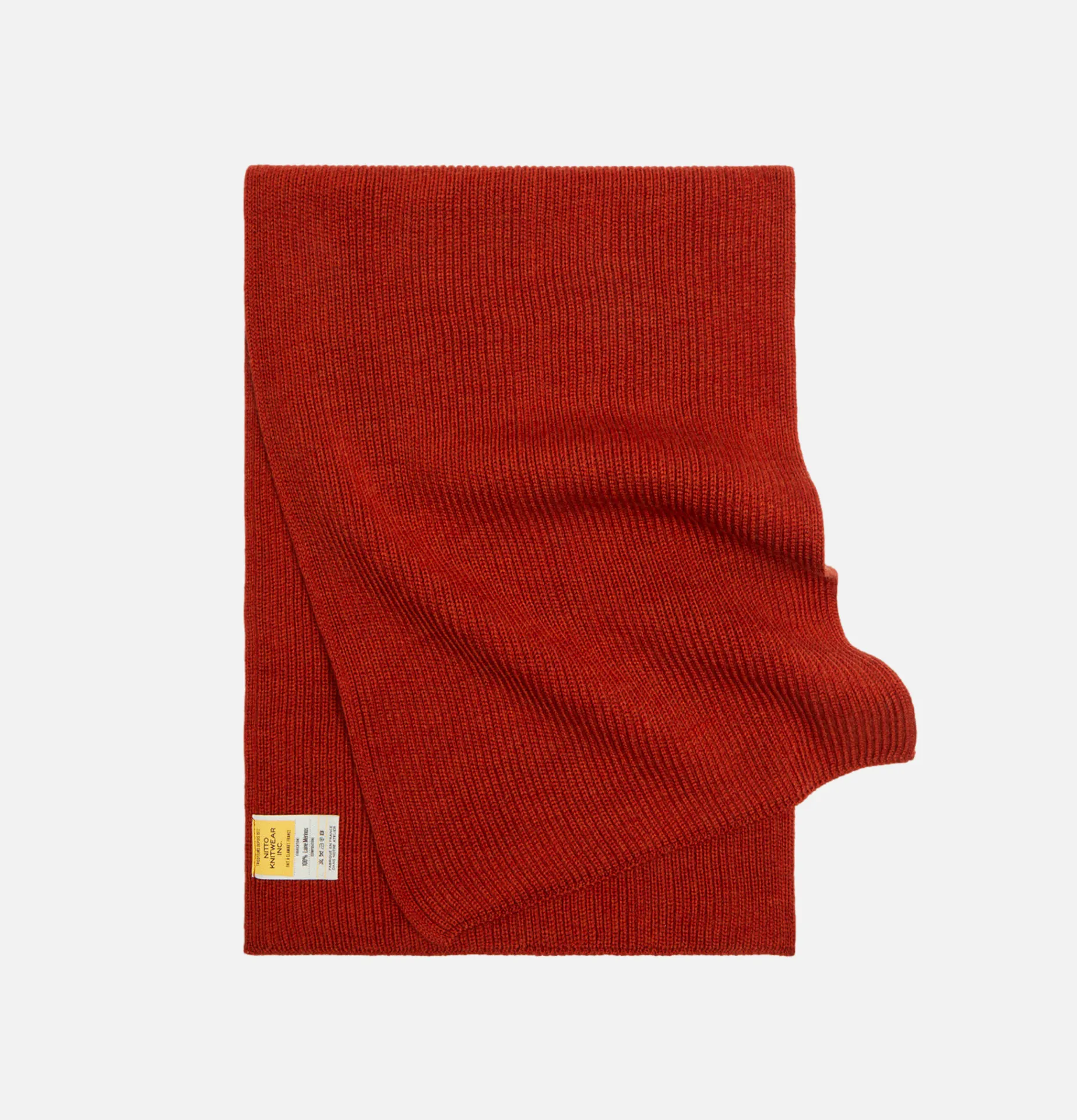 NITTO KNITWEAR Loris Scarf Orange