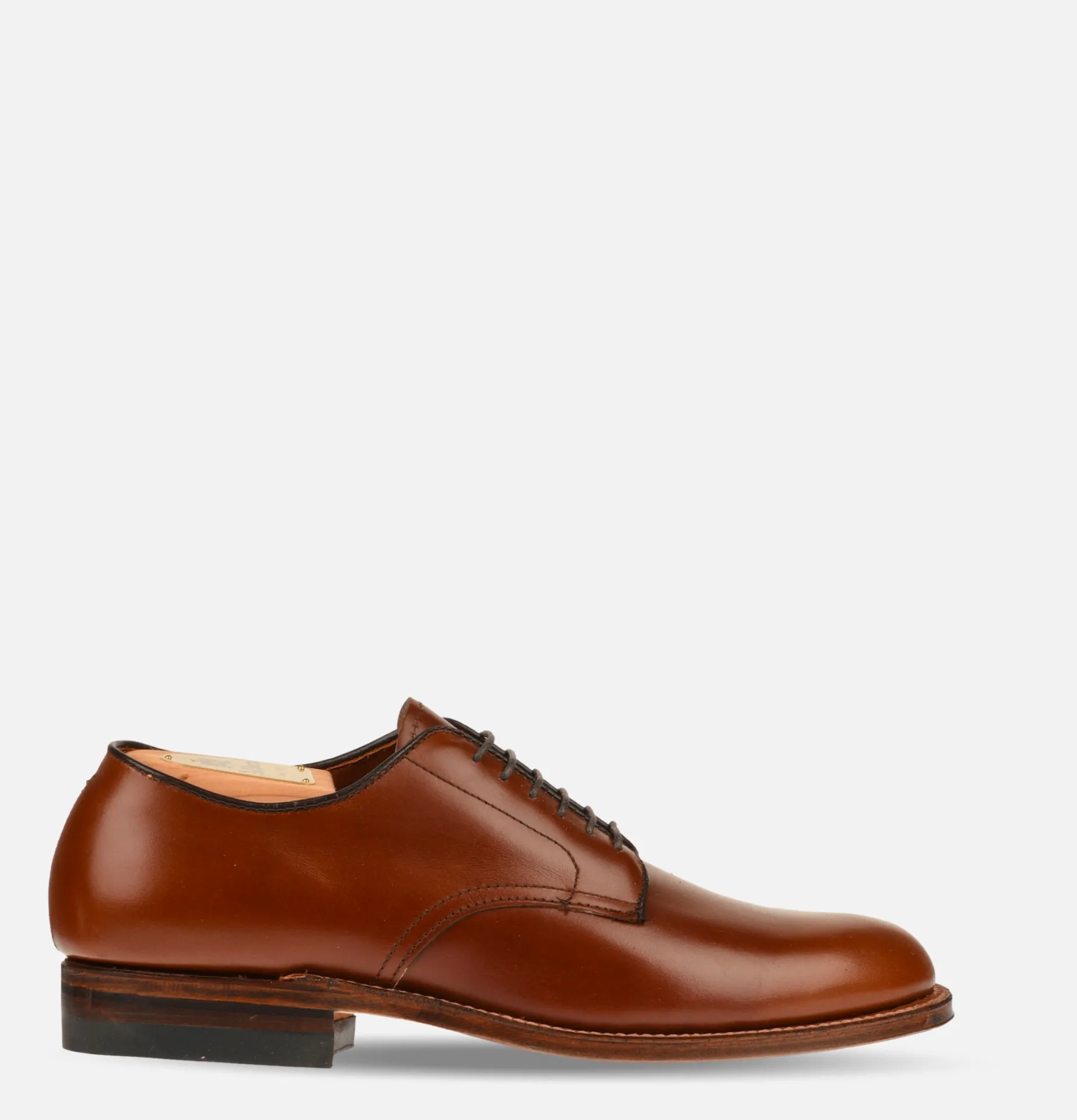 ALDEN SHOE CO M1403 - Plain Toe Blucher Ox Brown