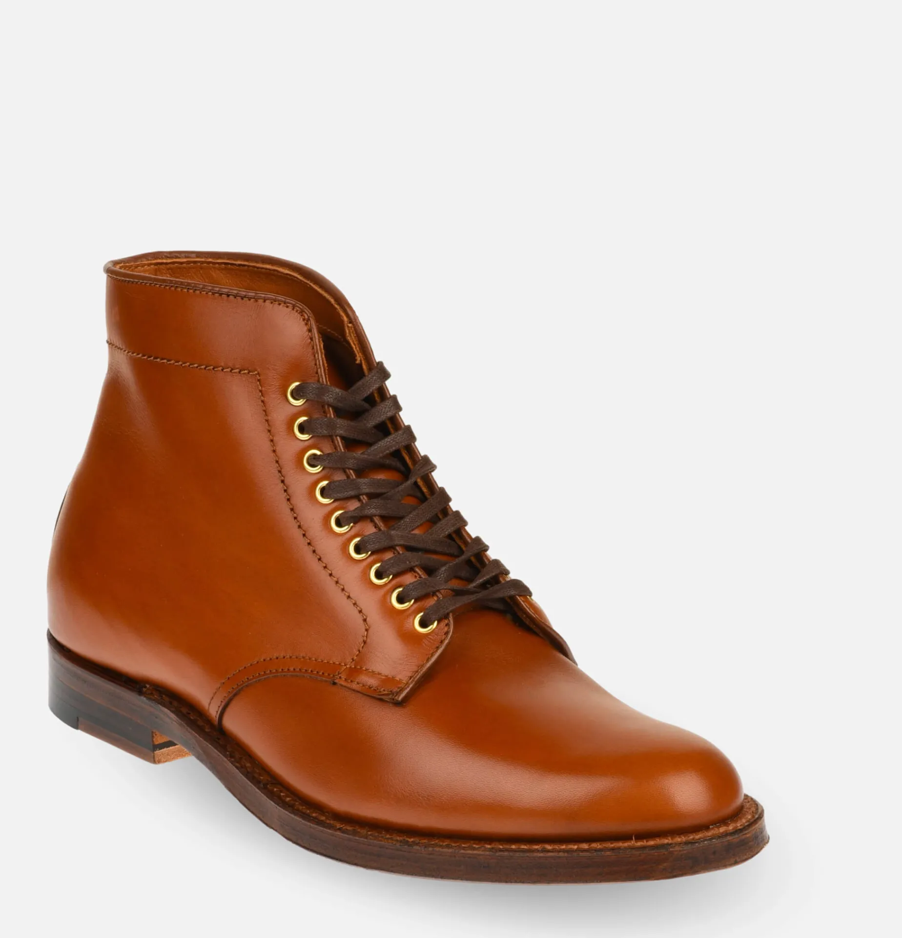 ALDEN SHOE CO M1811 - Plain Toe Blucher Tan