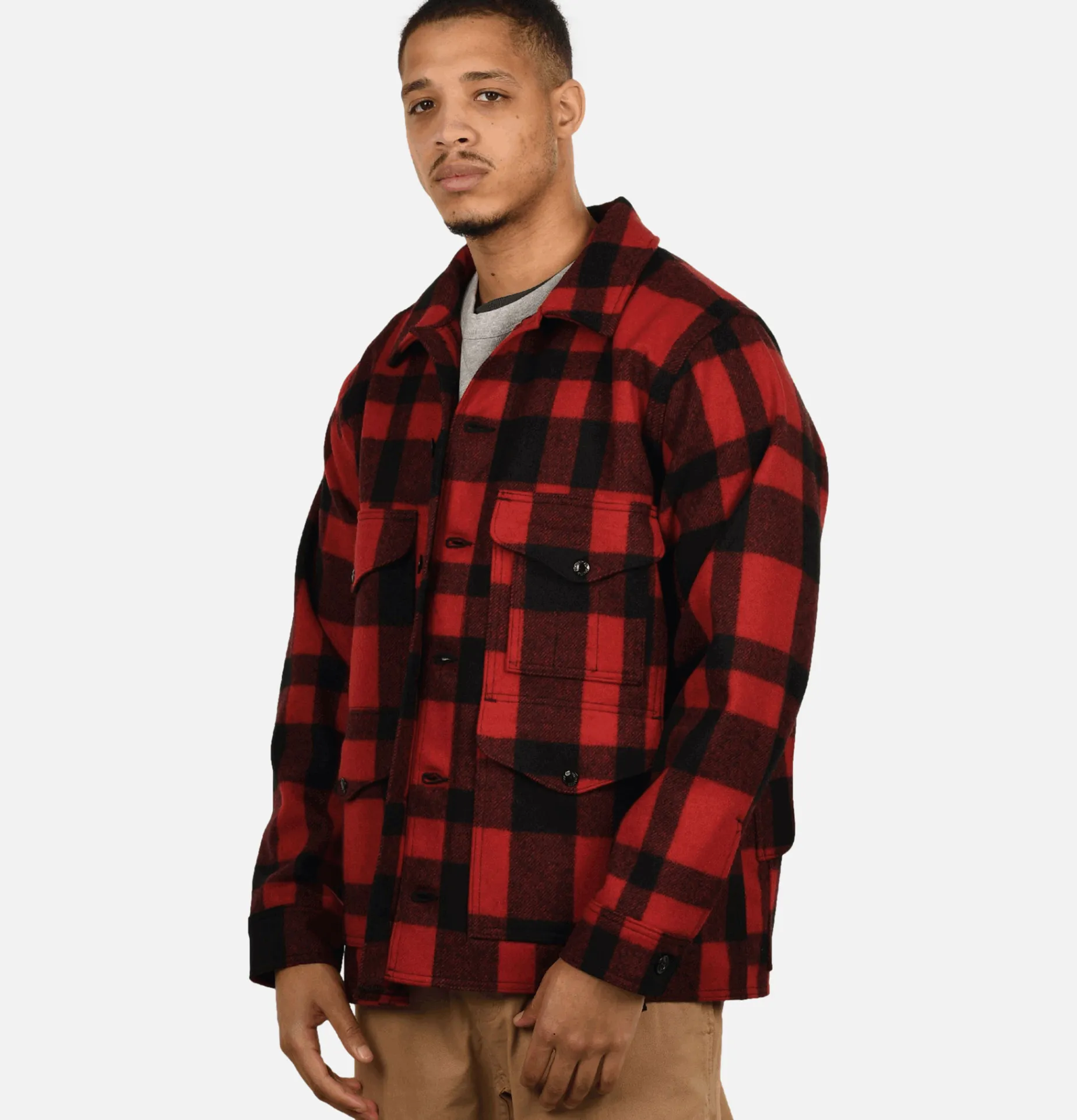 FILSON Mackinaw Cruiser Red Black