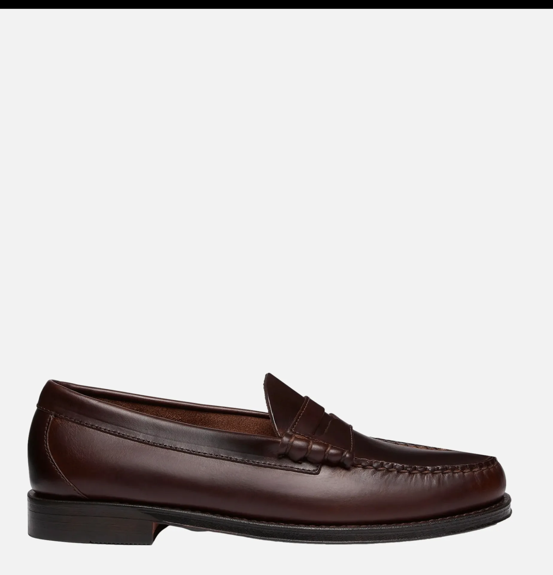 G.H. BASS Mens Larson Penny Loafers Chocolat