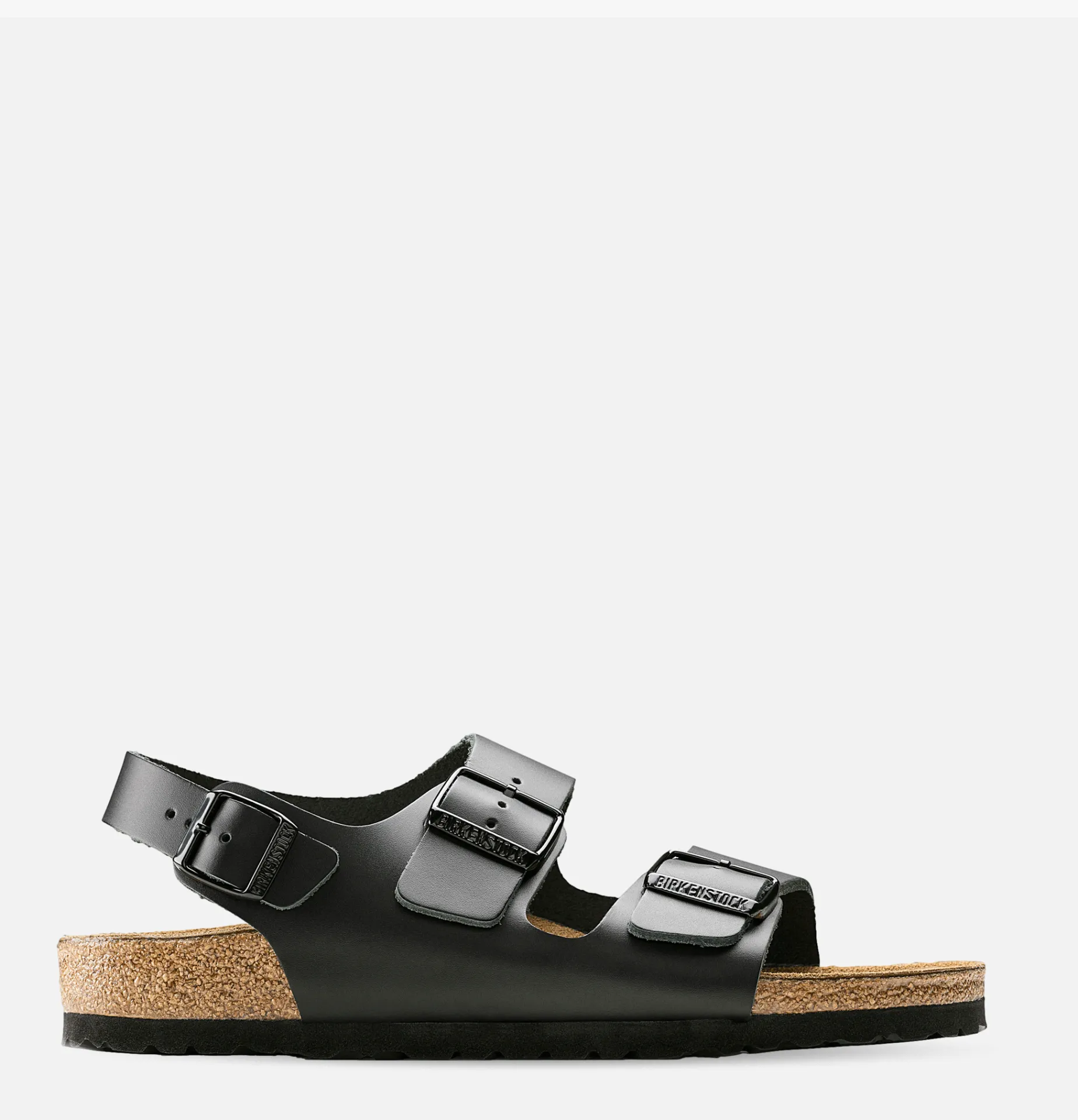 Women BIRKENSTOCK Milano Black Sandals