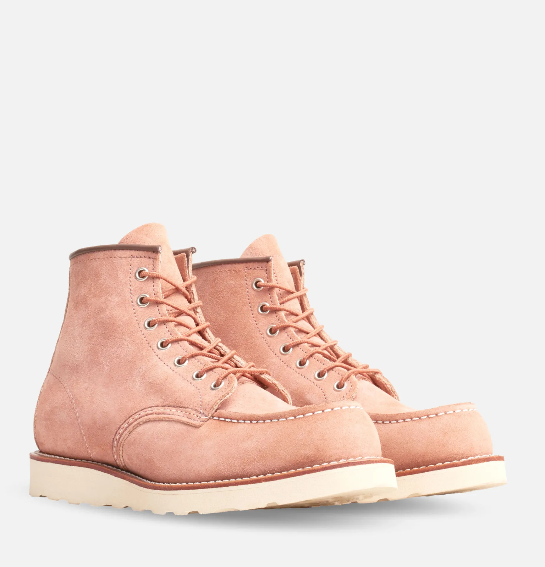 RED WING SHOES 8208 - Moc Toe Dusty Rose Abilene