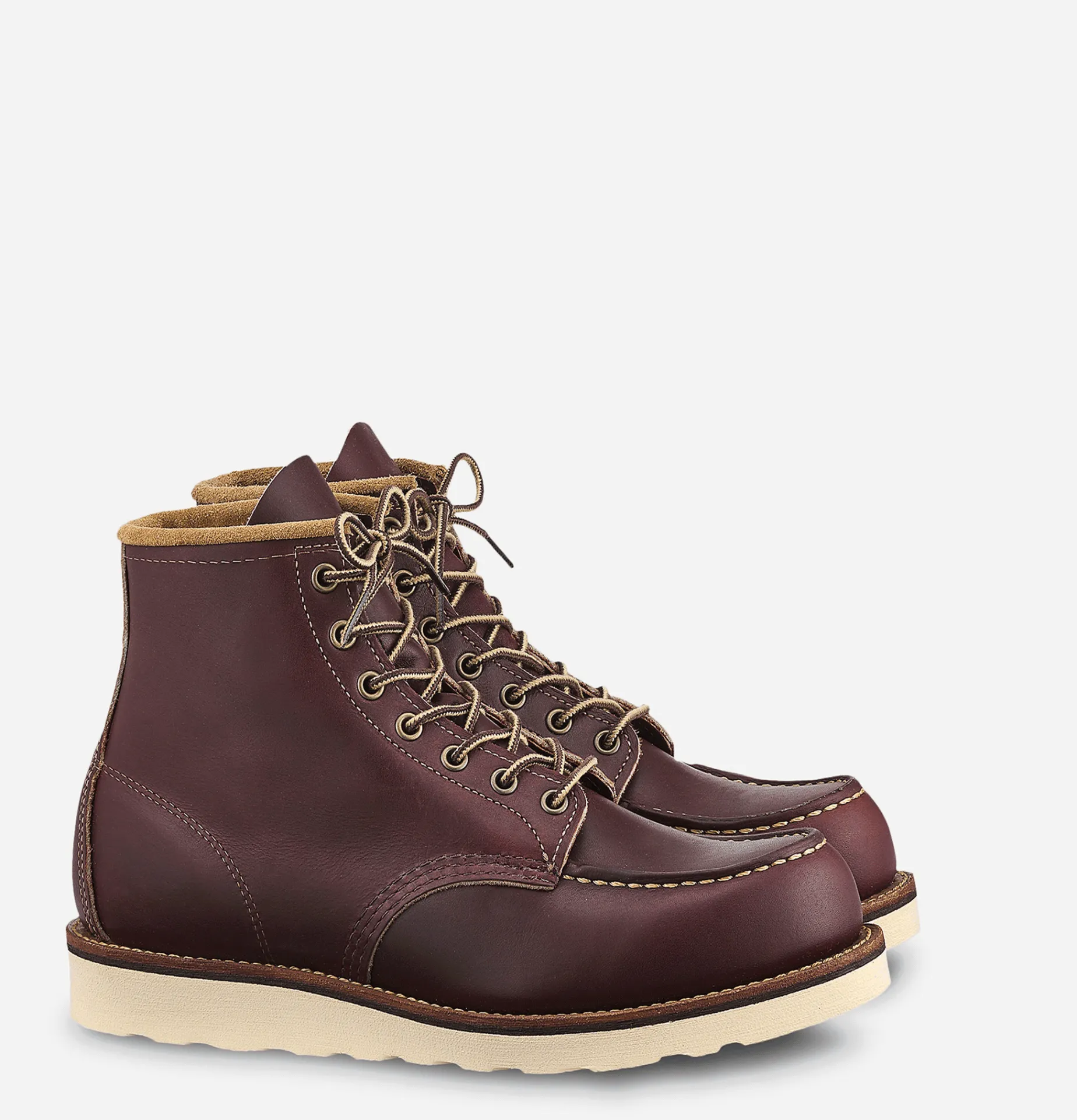 RED WING SHOES 8856 - Moc Toe Oxblood