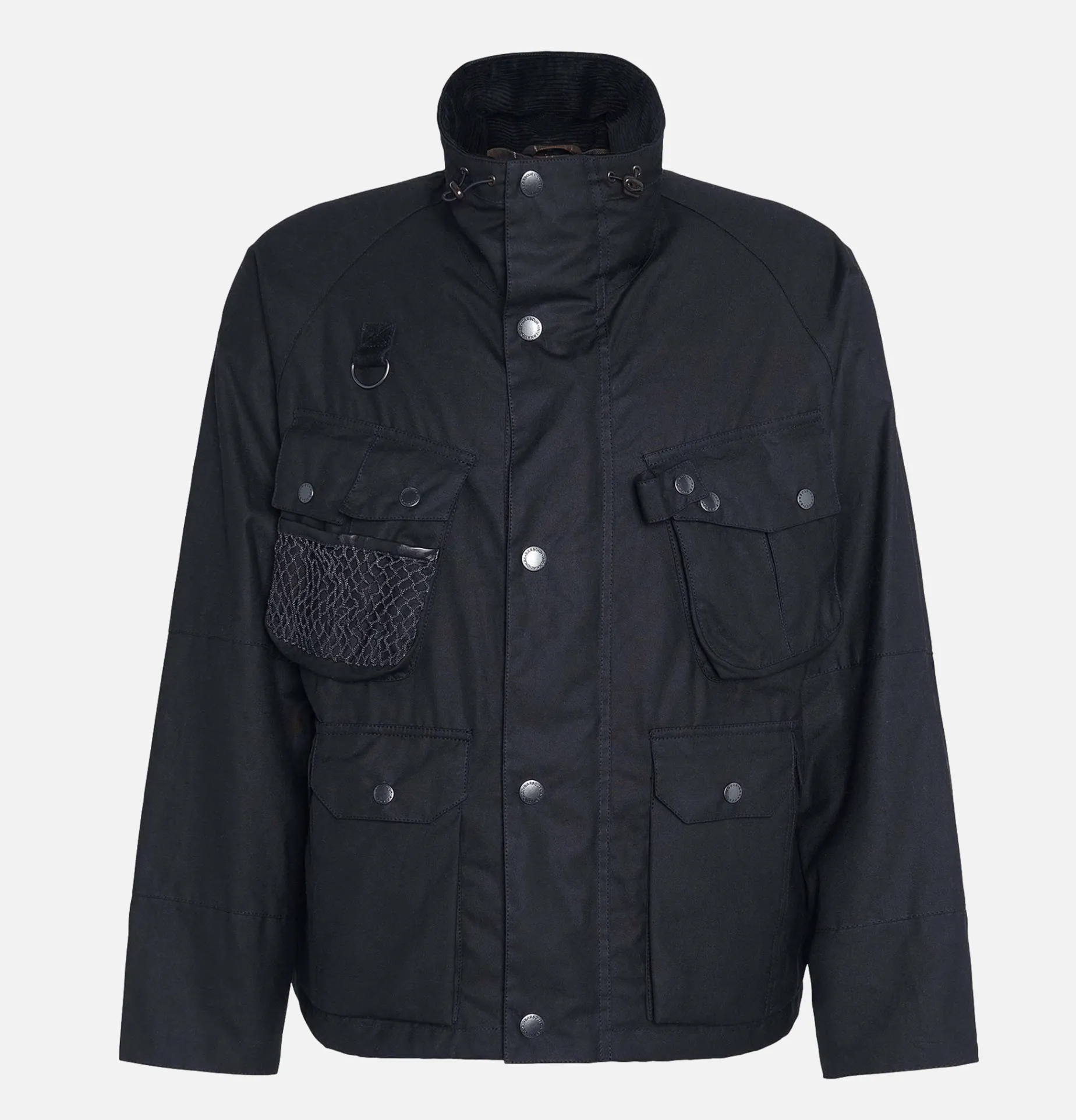 BARBOUR Modified Dryfly Wax Jacket Black