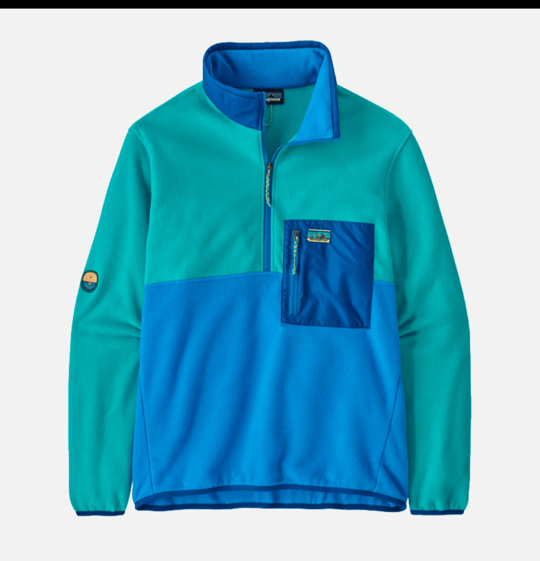 PATAGONIA M's Microdini Zip P/o Vessel Blue