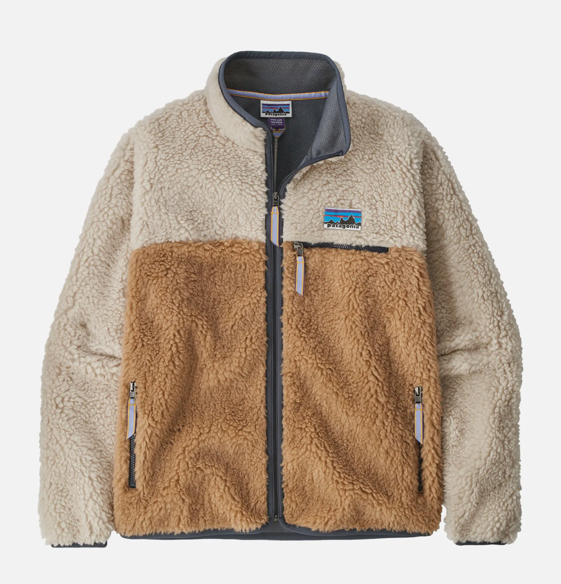 PATAGONIA Natural Blend Retro X Jacket Brown