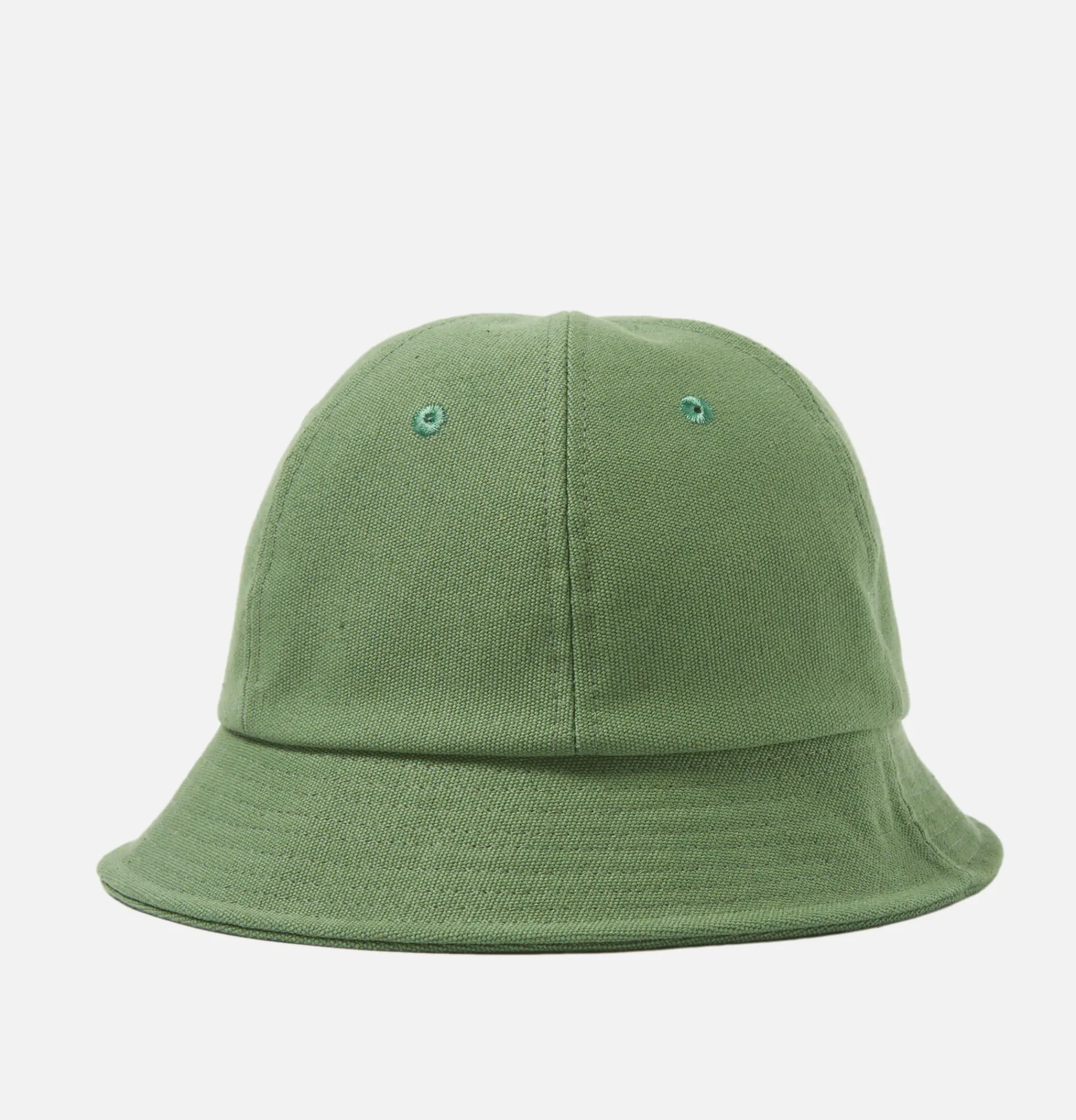 UNIVERSAL WORKS Naval Hat Canvas Birch Green