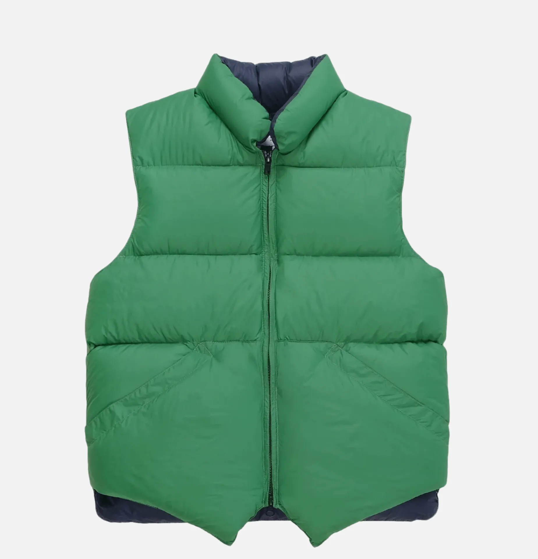 CRESCENT DOWN WORKS North By Northwest Vest Green