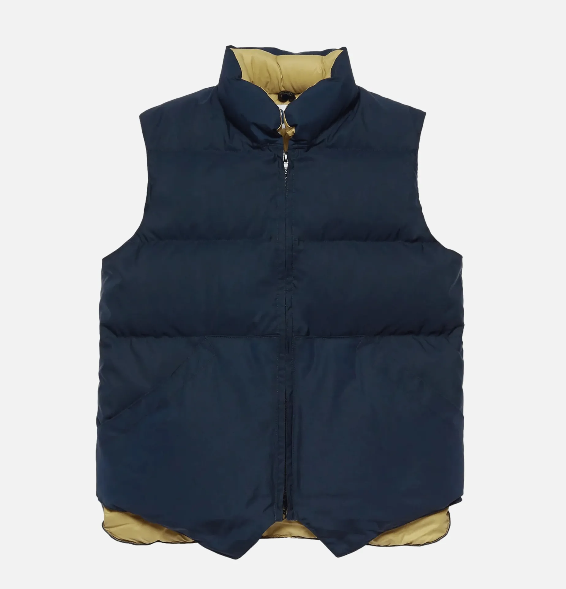 CRESCENT DOWN WORKS North by Northwest Vest Navy