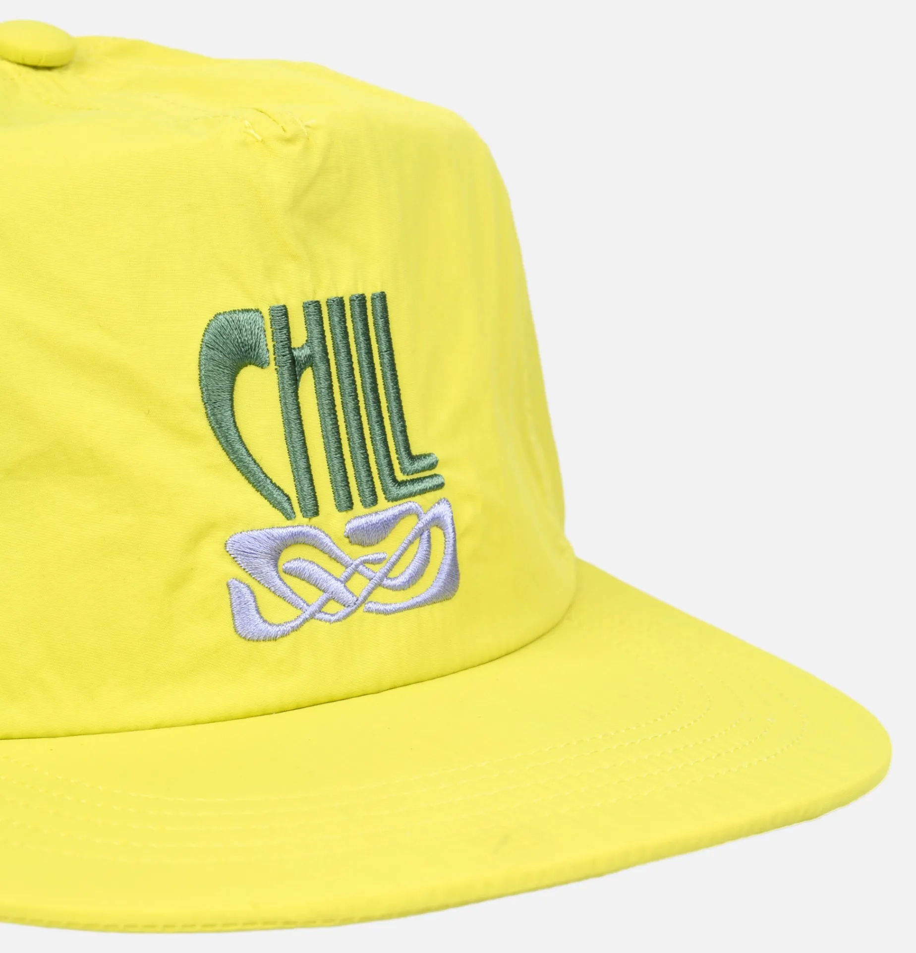 SUBLIME Nylon Emb 5panel Cap Lime