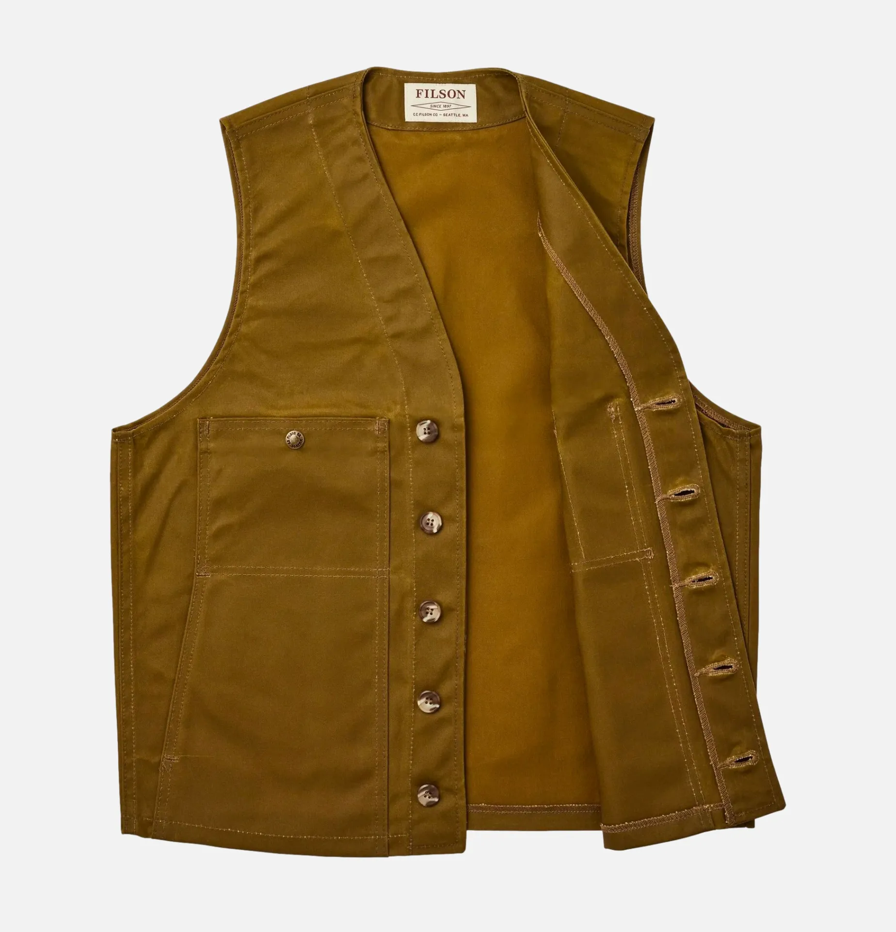 FILSON Oil Tin Cloth Tan