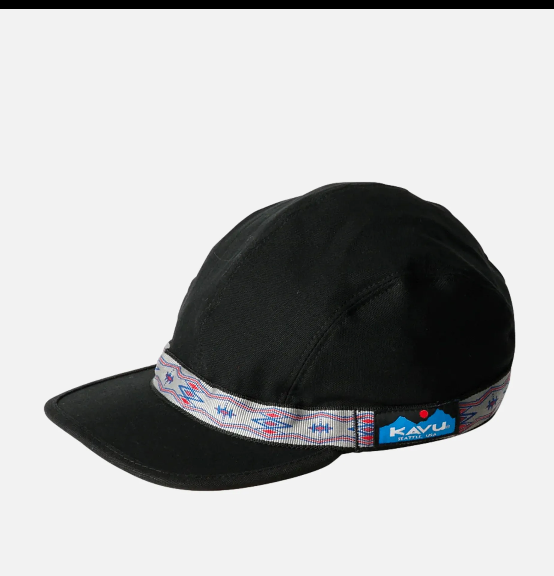 KAVU Organic Strapcap Jet Black