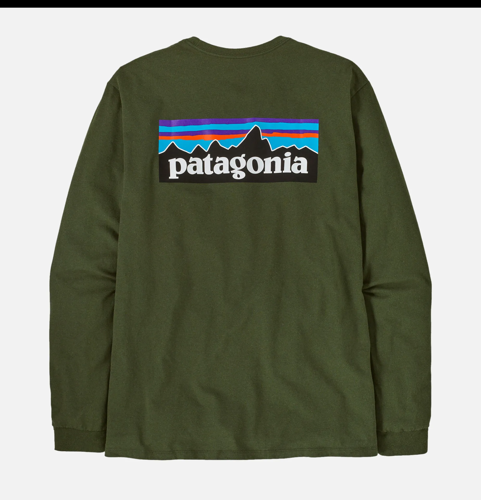 PATAGONIA P6 Logo Longsleeve Pine Green