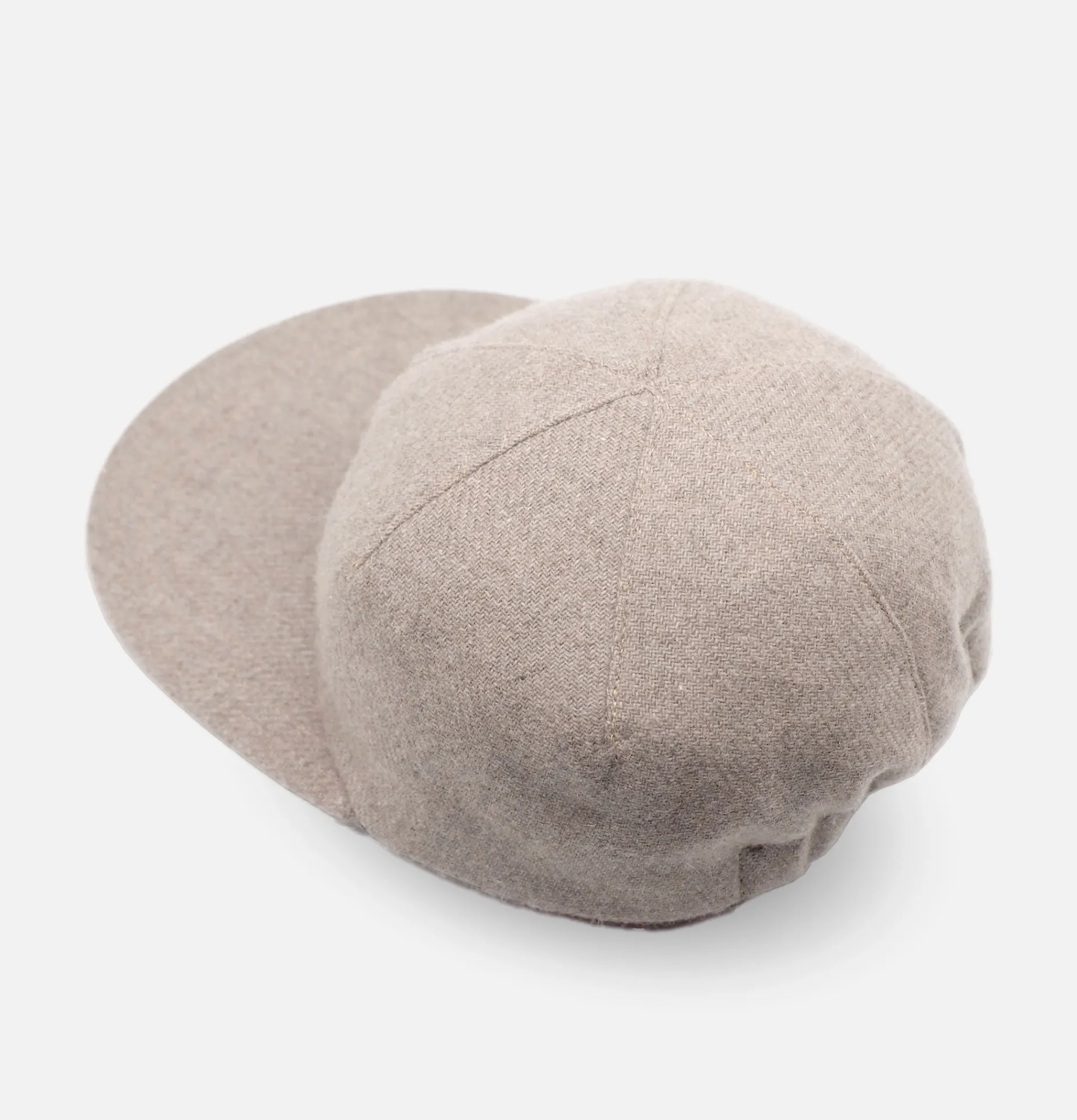 FOUND FEATHER Panel Cap Beige