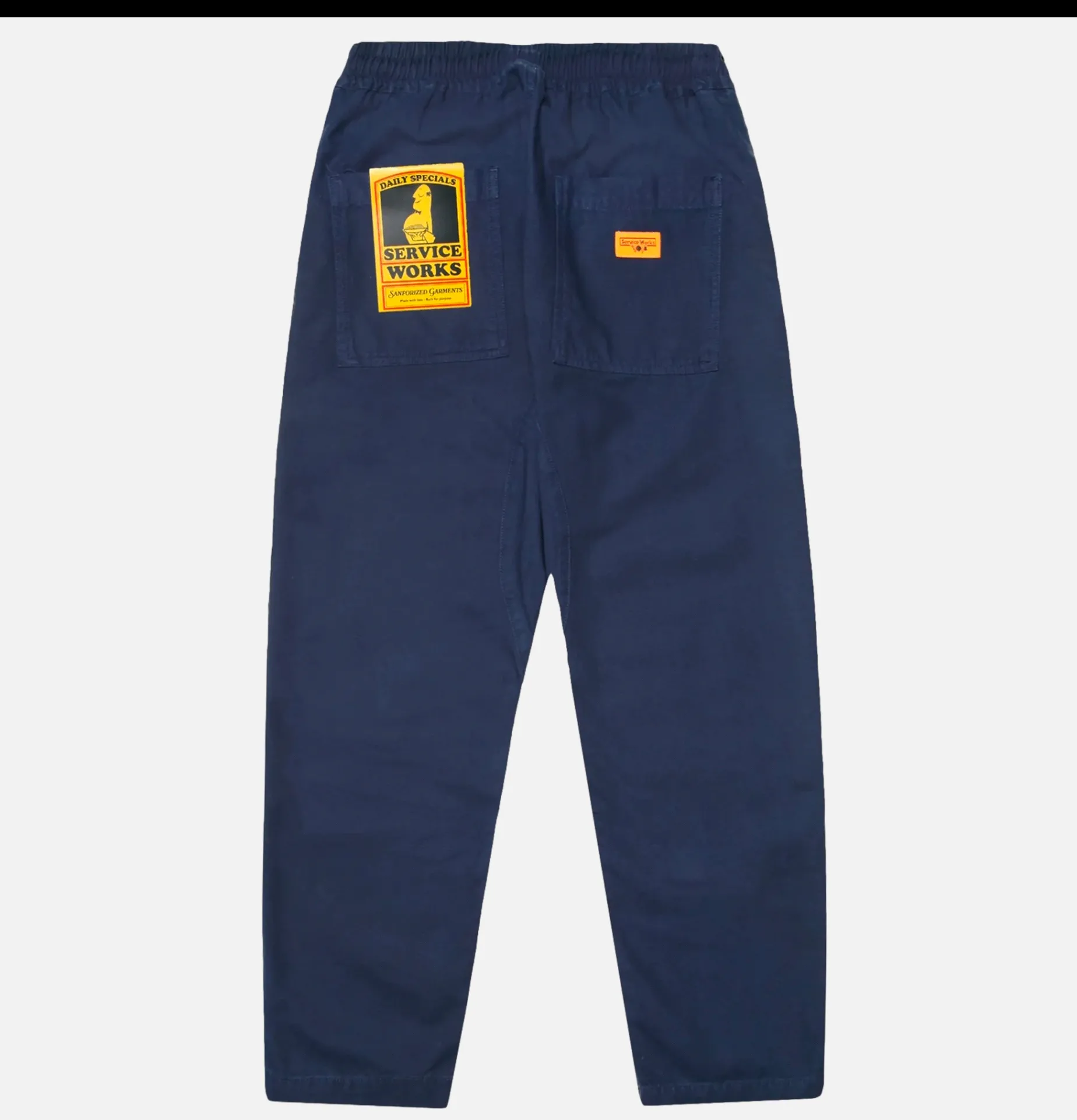 SERVICE WORKS Pantalon Chef Pant Navy