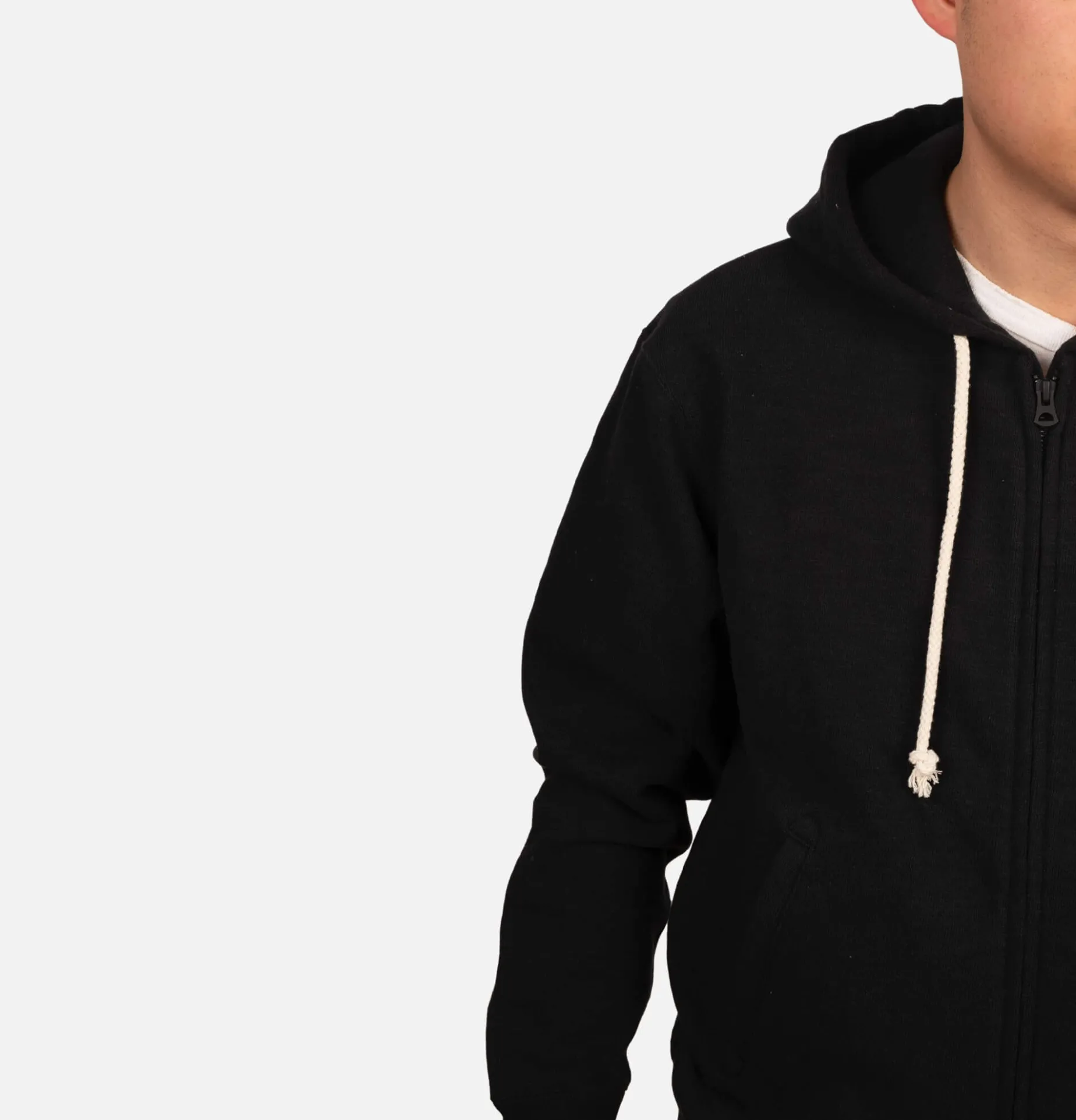 JACKMAN Parka Sweatshirt Black