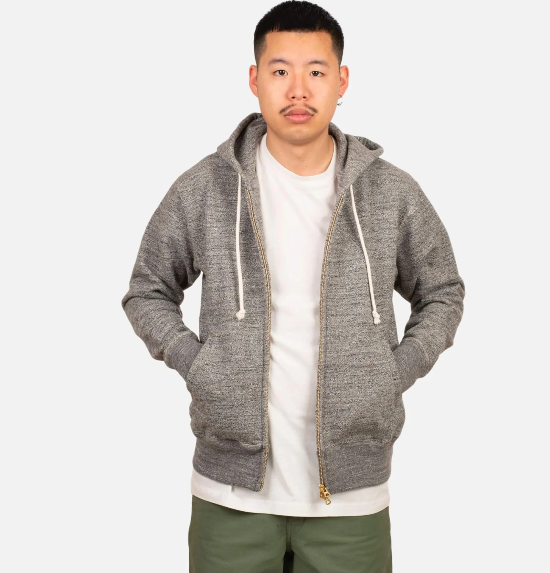 JACKMAN Parka Sweatshirt Charocal