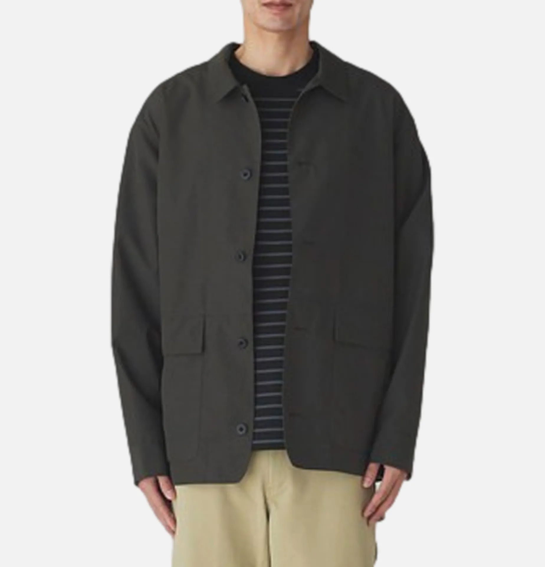 SNOW PEAK Pe/co Weather Jacket Charcoal