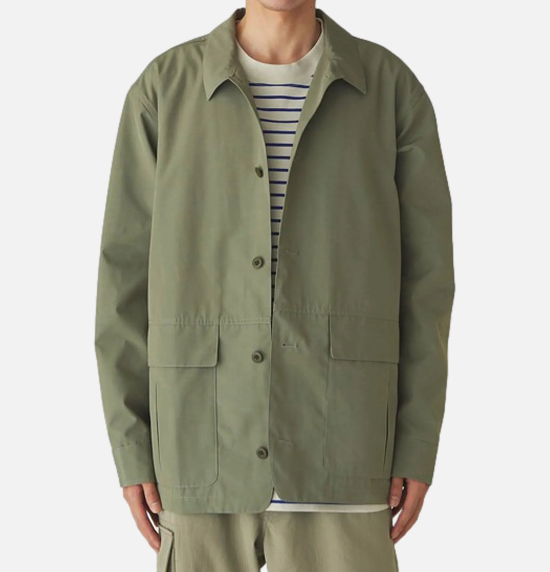 SNOW PEAK Pe/co Weather Jacket Khaki