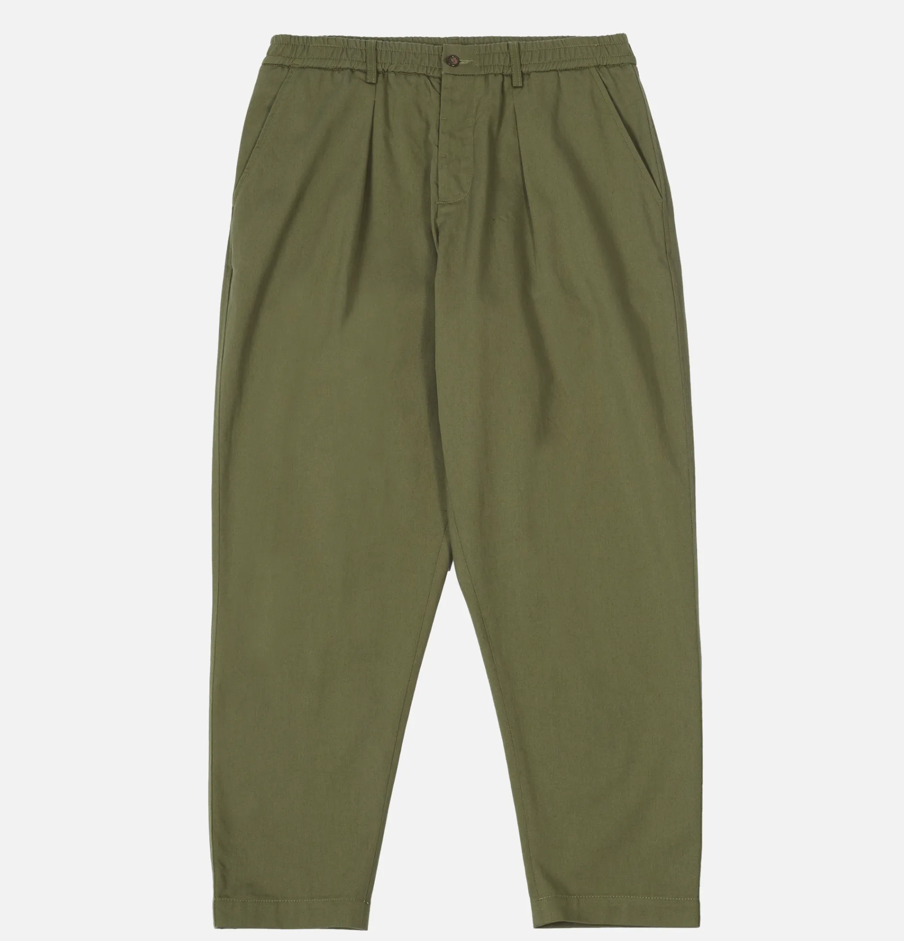 UNIVERSAL WORKS Pleated Track Pant Olive