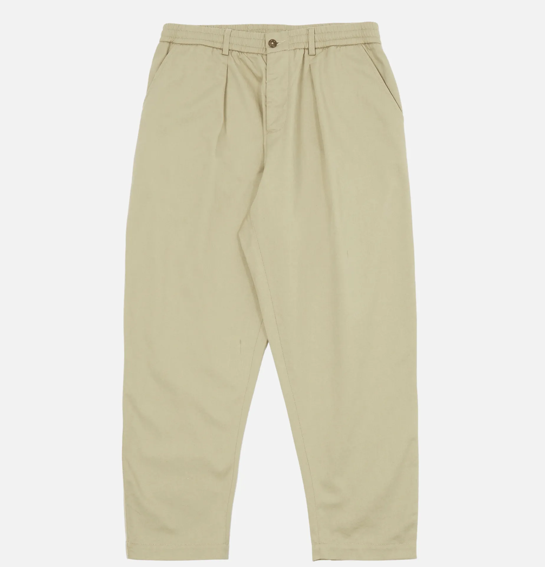 UNIVERSAL WORKS Pleated Track Pant Stone