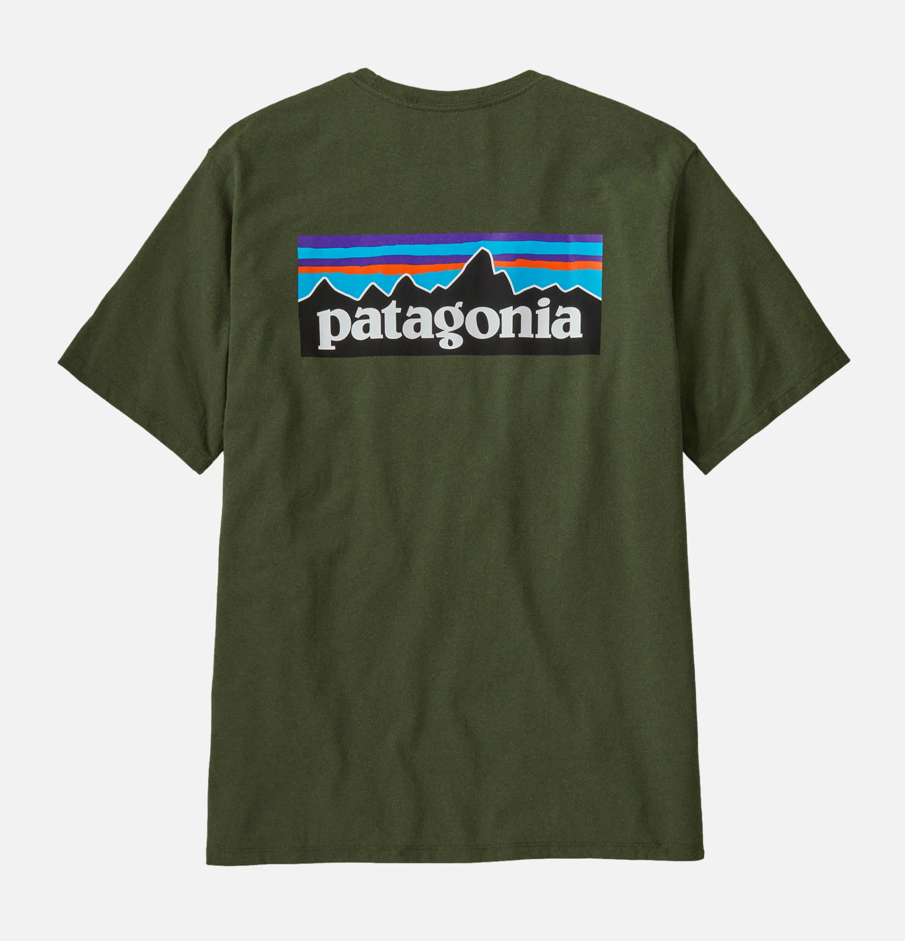 PATAGONIA P6-logo Tee Torrey Pine Green