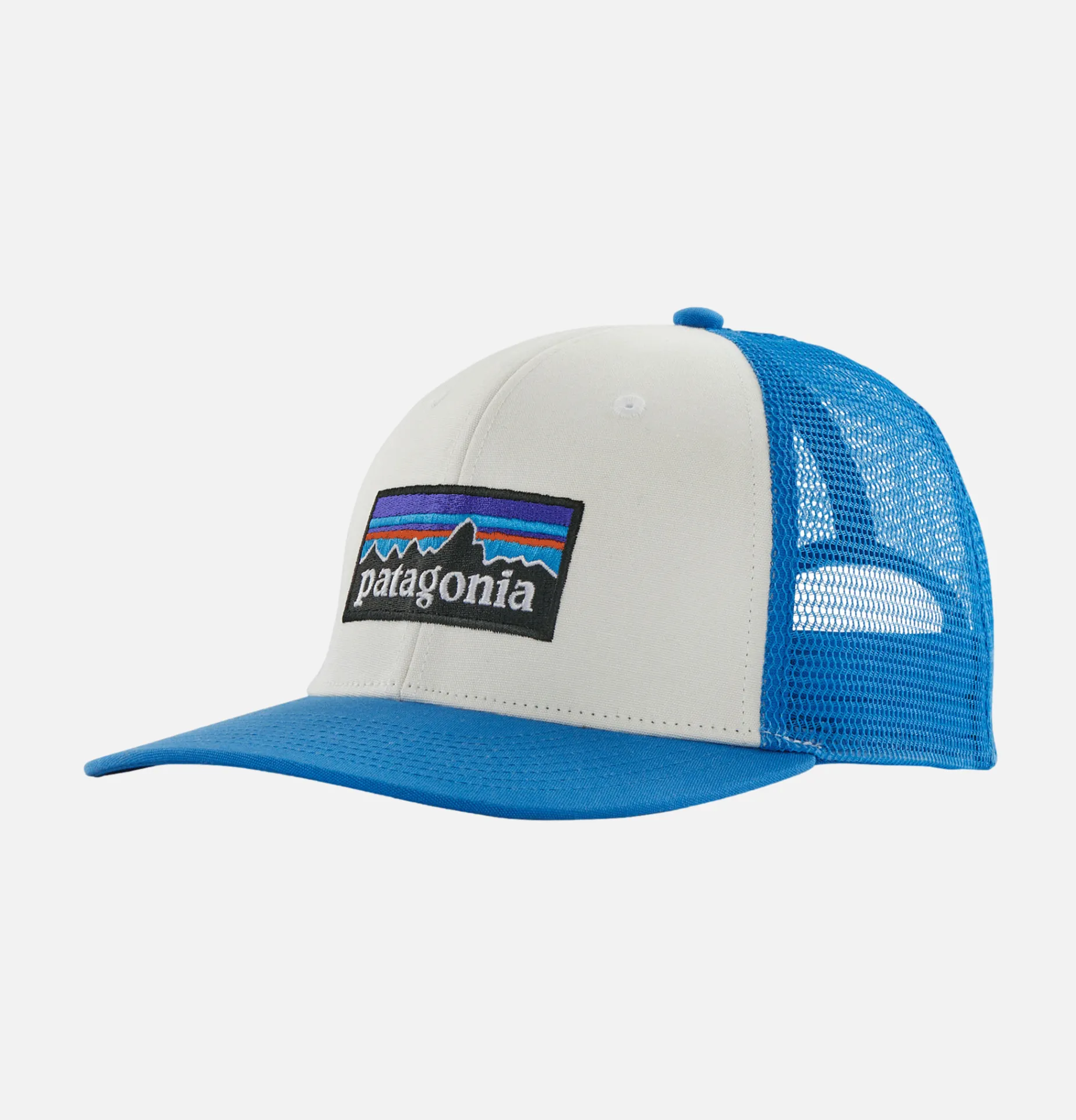 PATAGONIA ACCESSORIES P6logo Trucker Hat Vessel Blue