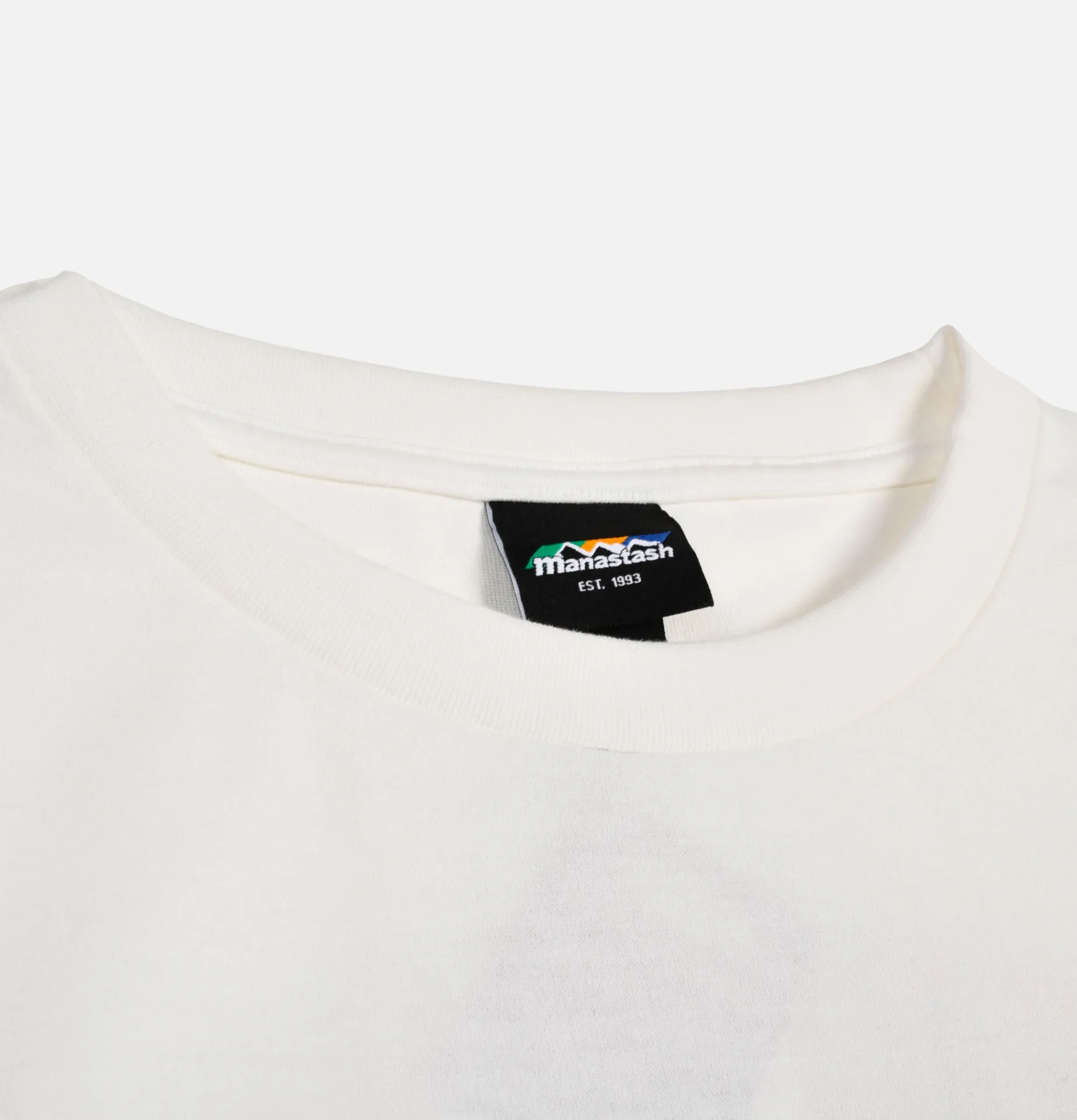 MANASTASH Poly Tee Ls 24hrs White