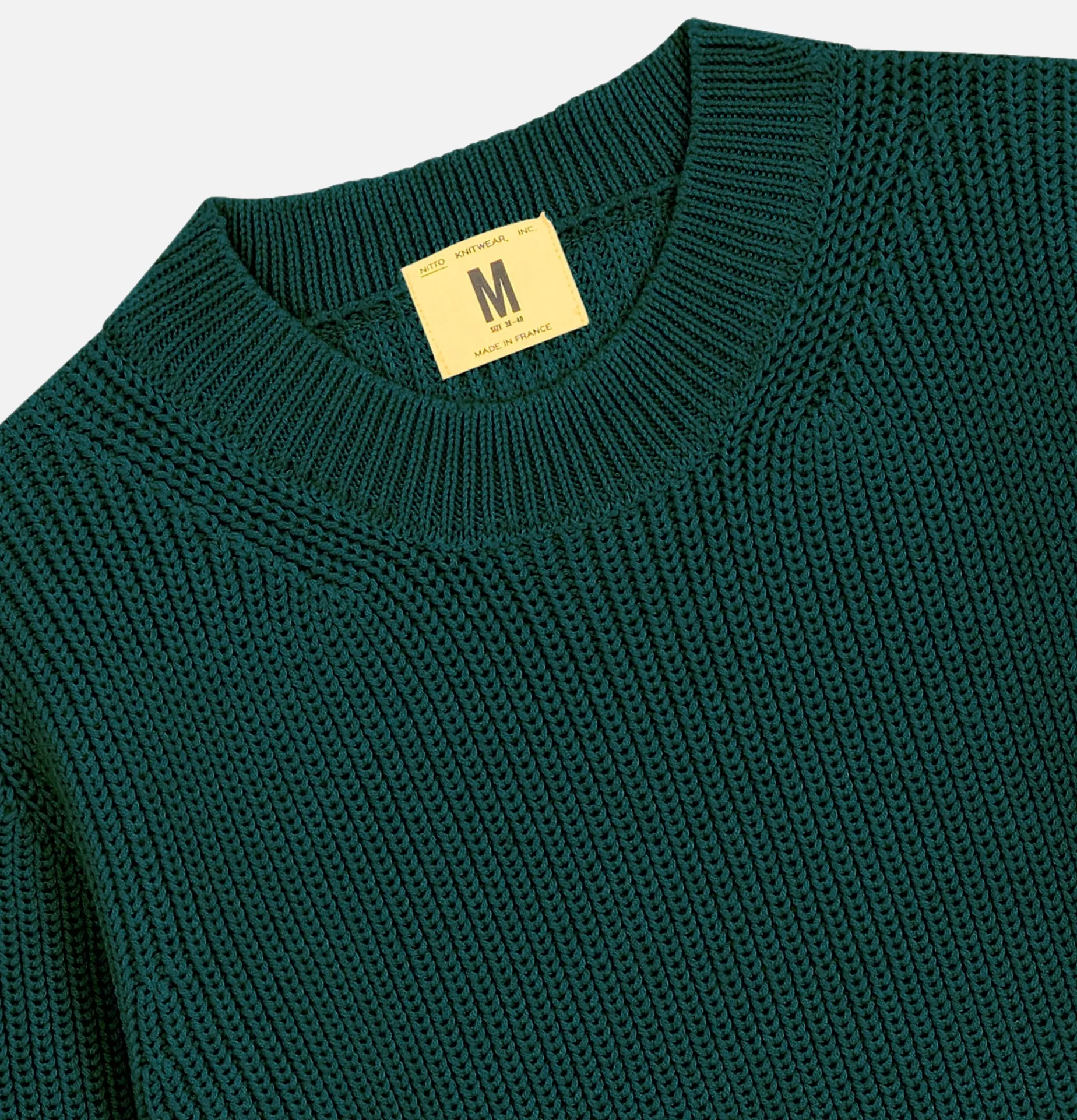 NITTO KNITWEAR Pull Vasken Forest Green