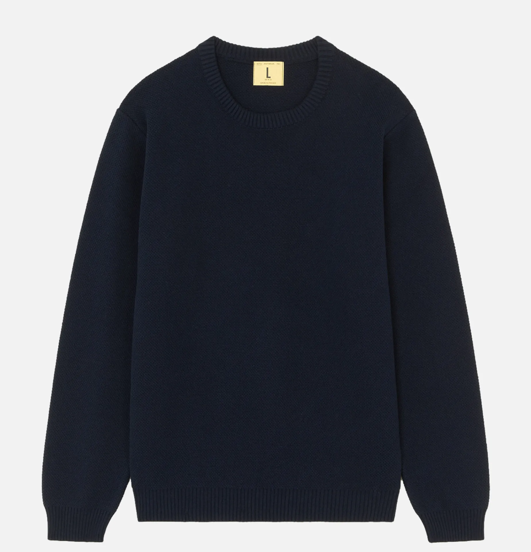 NITTO KNITWEAR Pull Youri Coton Navy