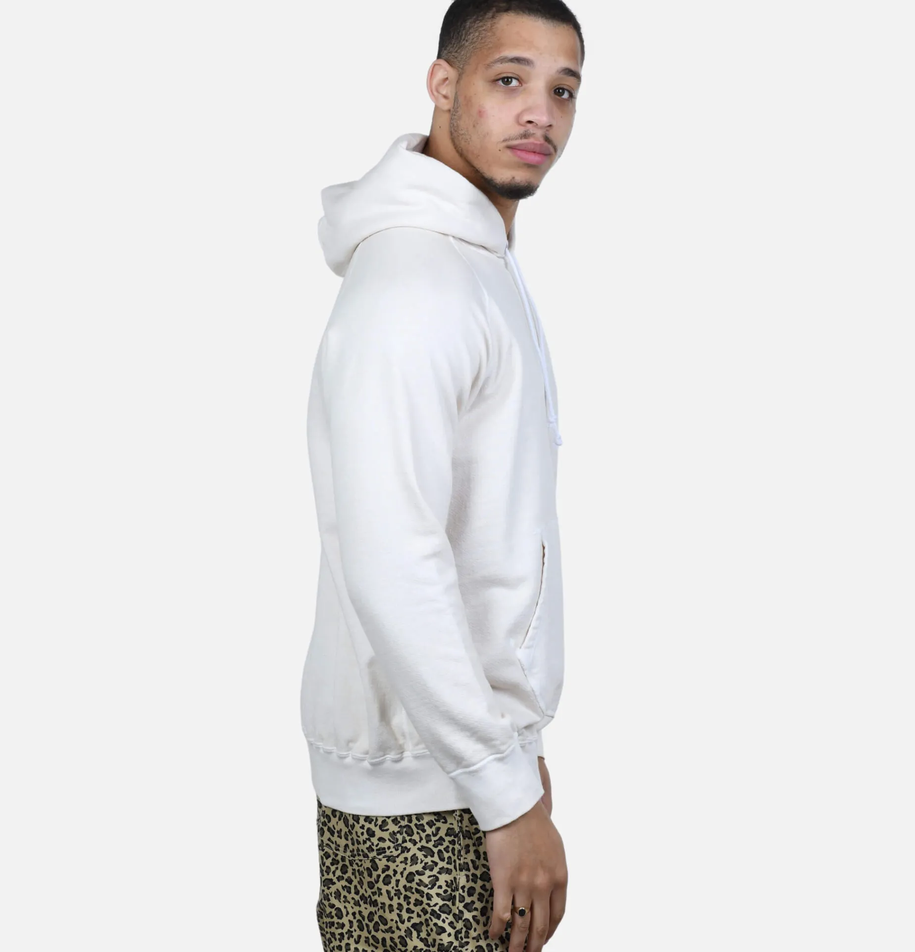 GOOD ON Pullover Hooded Sweat Natural