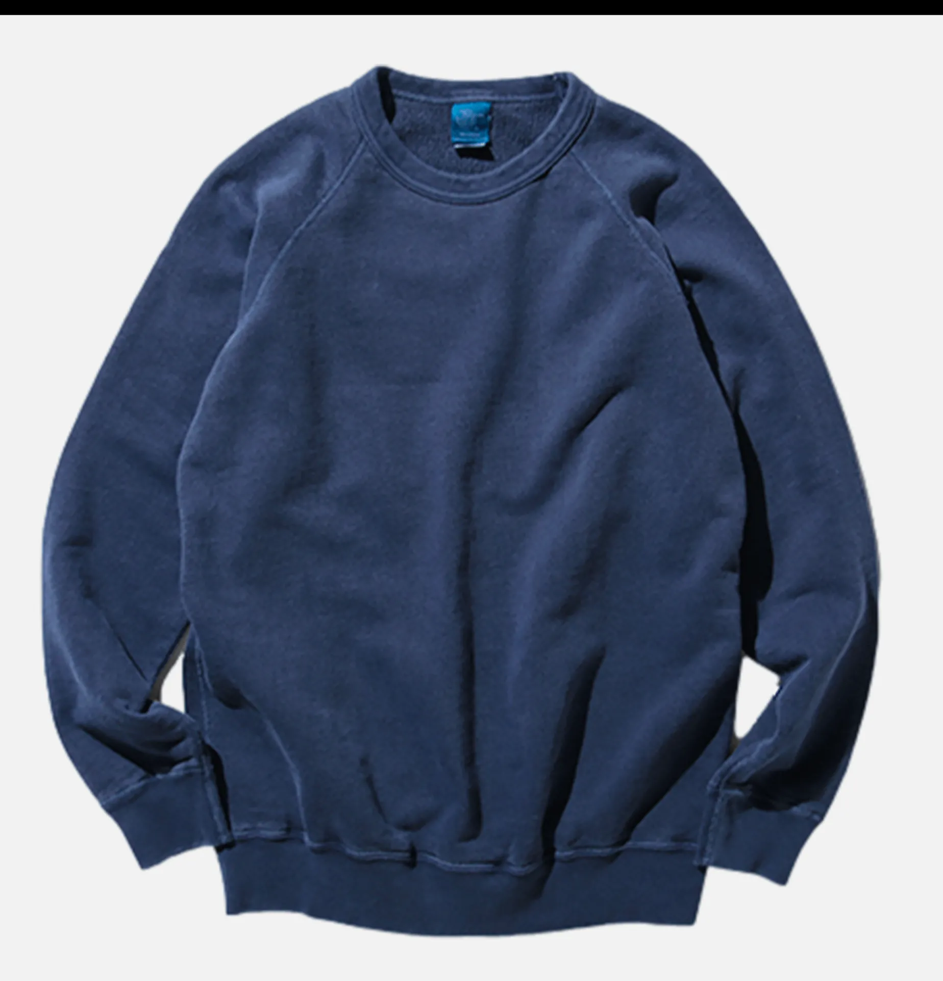 GOOD ON Raglan Crew Sweat P-Navy