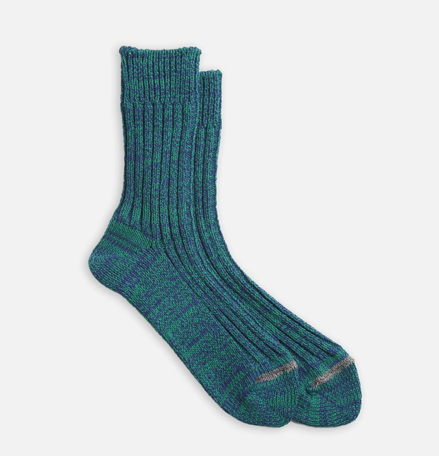 Women ROTOTO Recycle Cotton Ribbed Socks